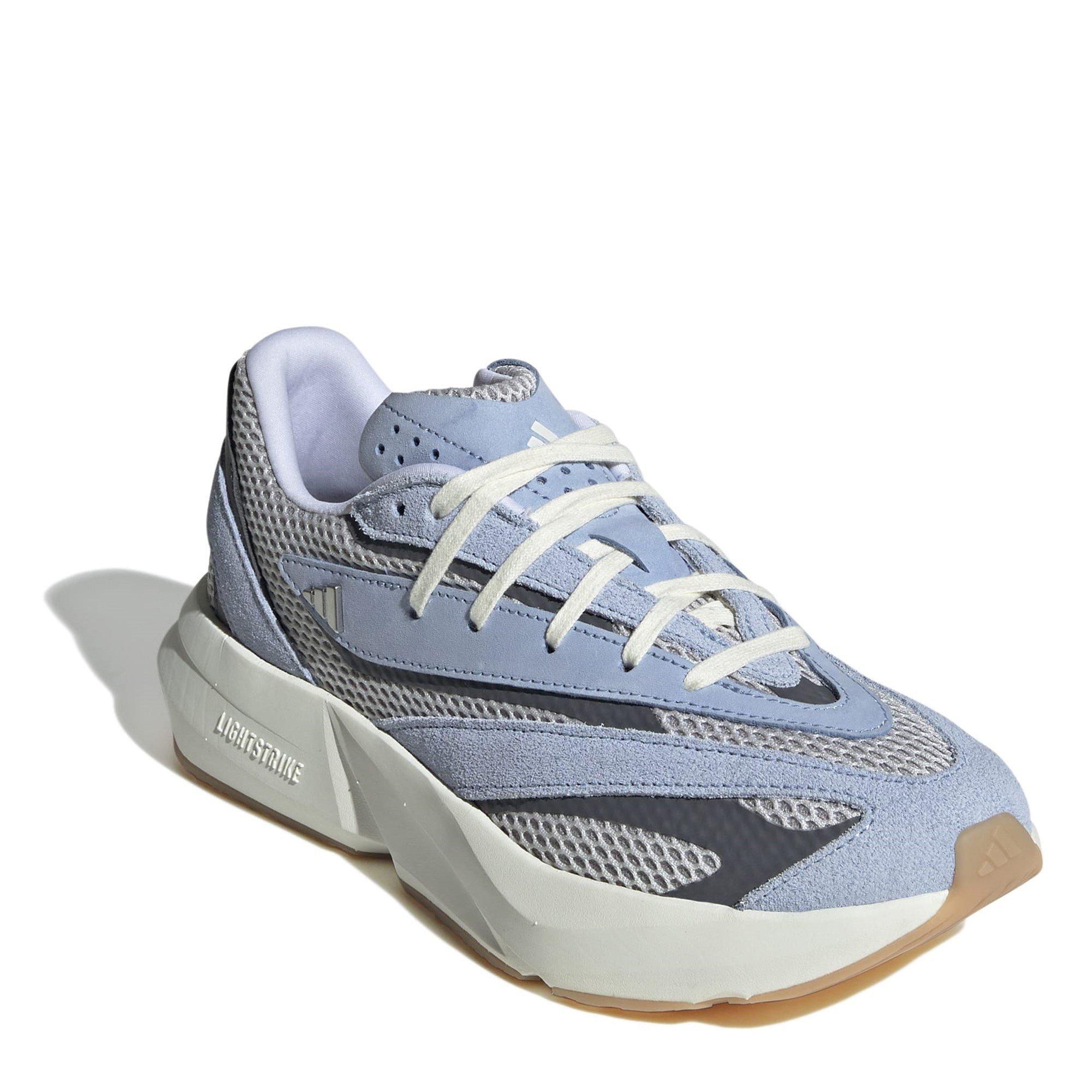 Blue/Silver/Gry - adidas - Lightblaze Womens Shoes - 3