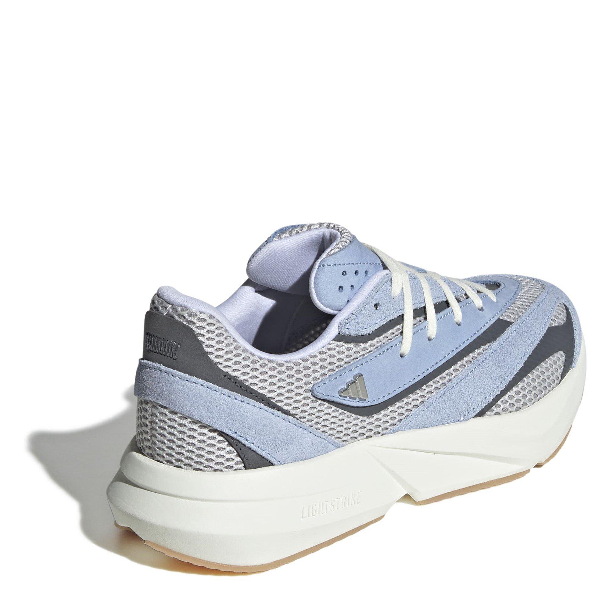 Blue/Silver/Gry - adidas - Lightblaze Womens Shoes - 4