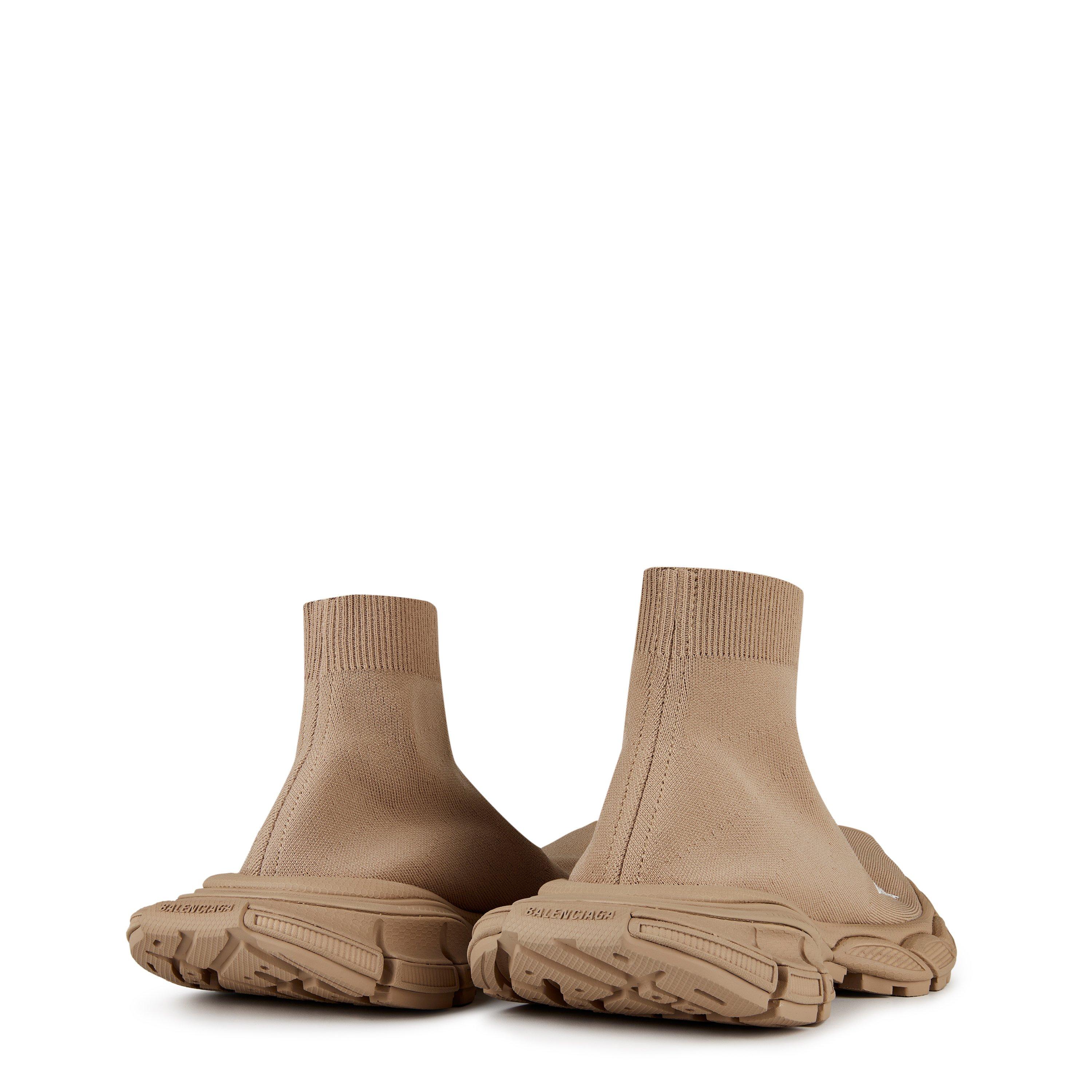Beige - Balenciaga - 3xlrecycled Sock Trainers - 5