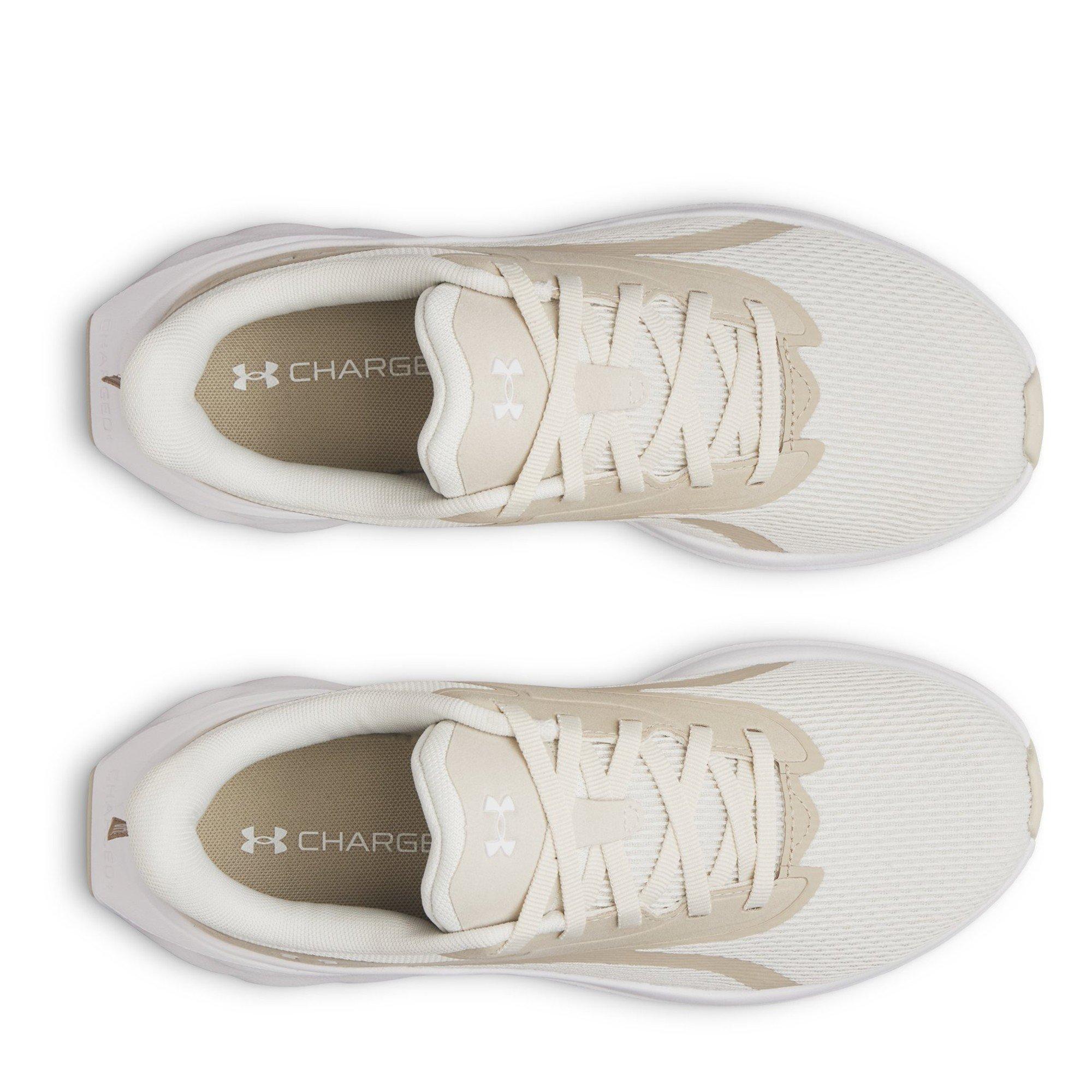 White/Khaki - Under Armour - Women's Trainers - 4