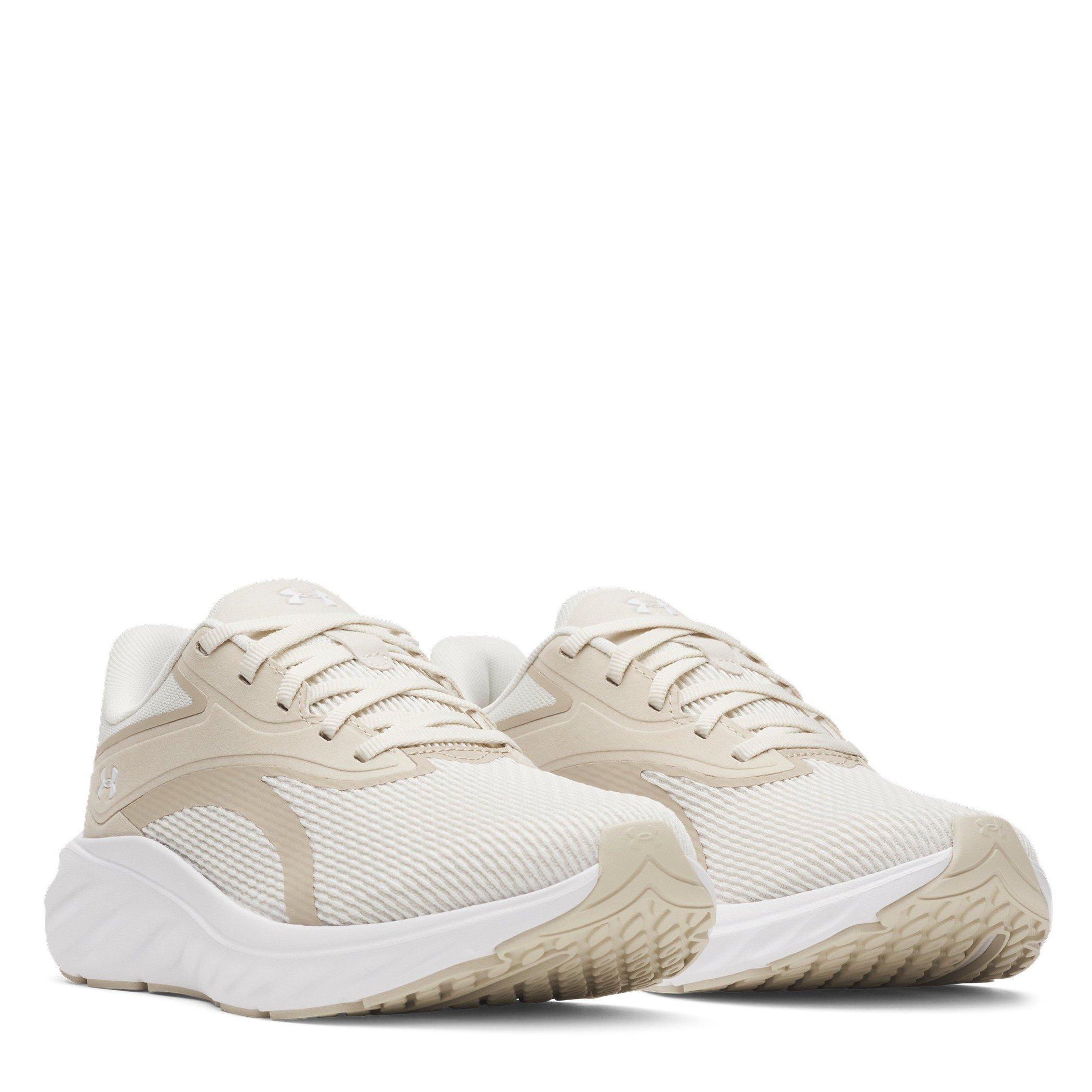 White/Khaki - Under Armour - Women's Trainers - 5