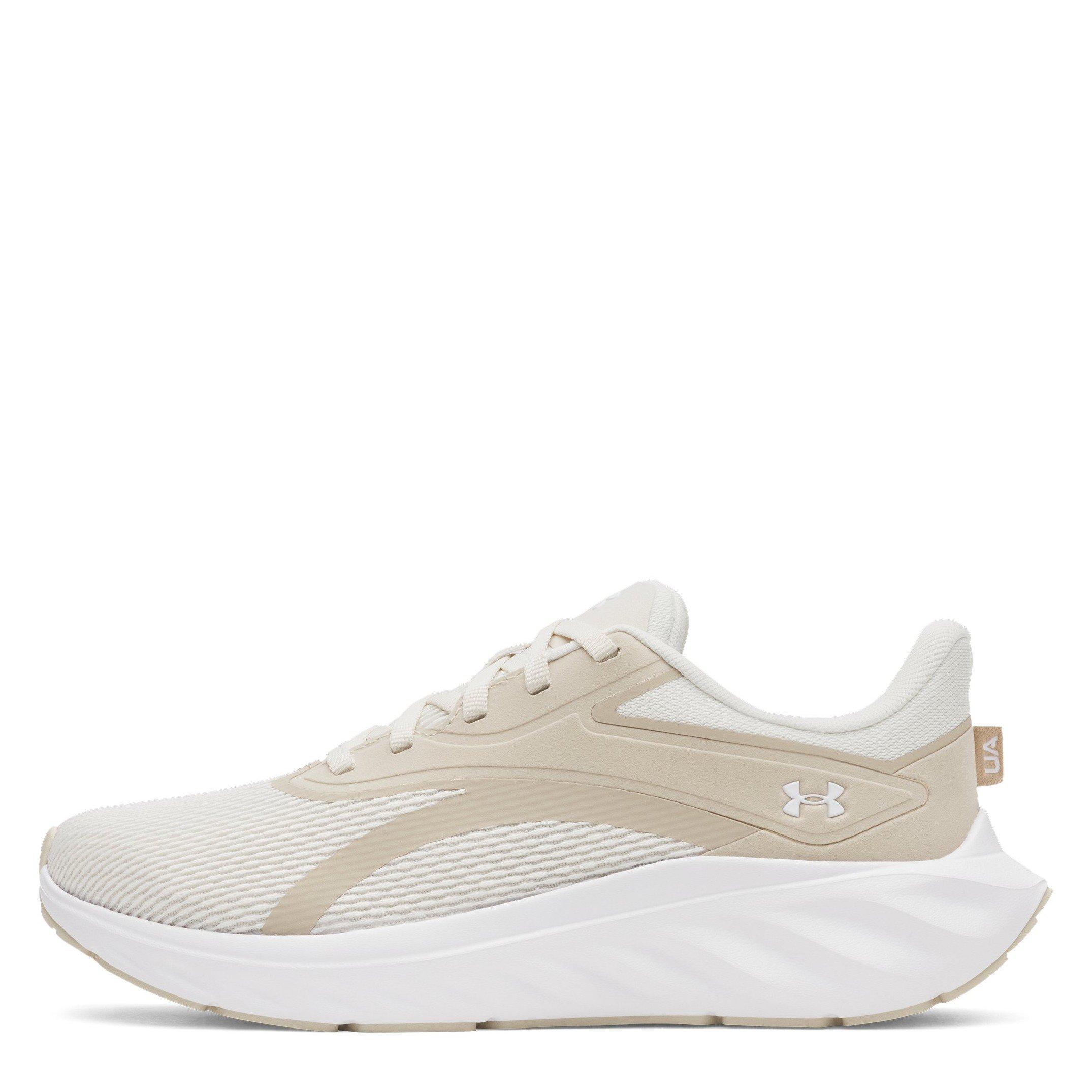 White/Khaki - Under Armour - Women's Trainers - 6
