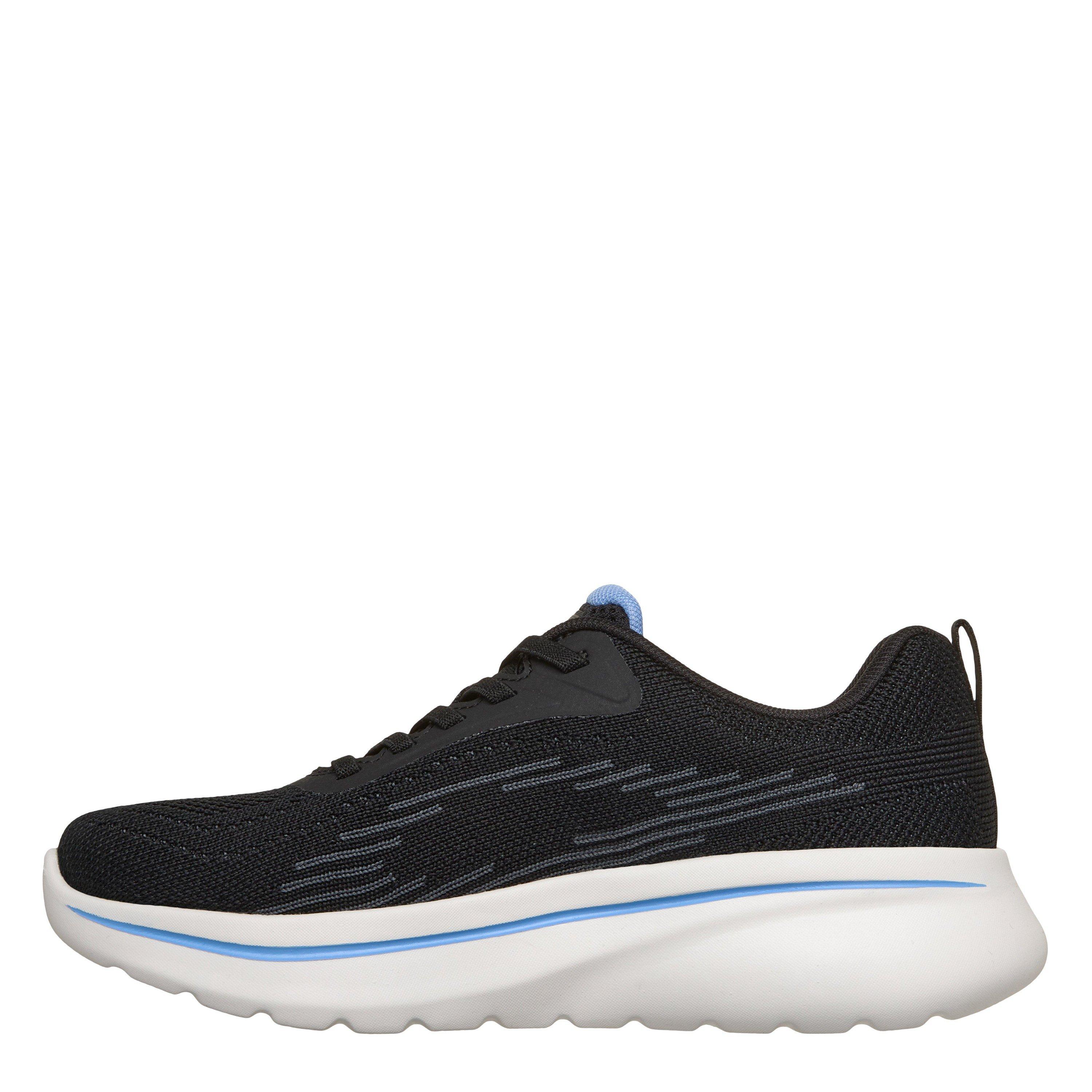 BLK/BLUE - Skechers - GOwalk Arch Fit N-Joy Womens Shoes - 2