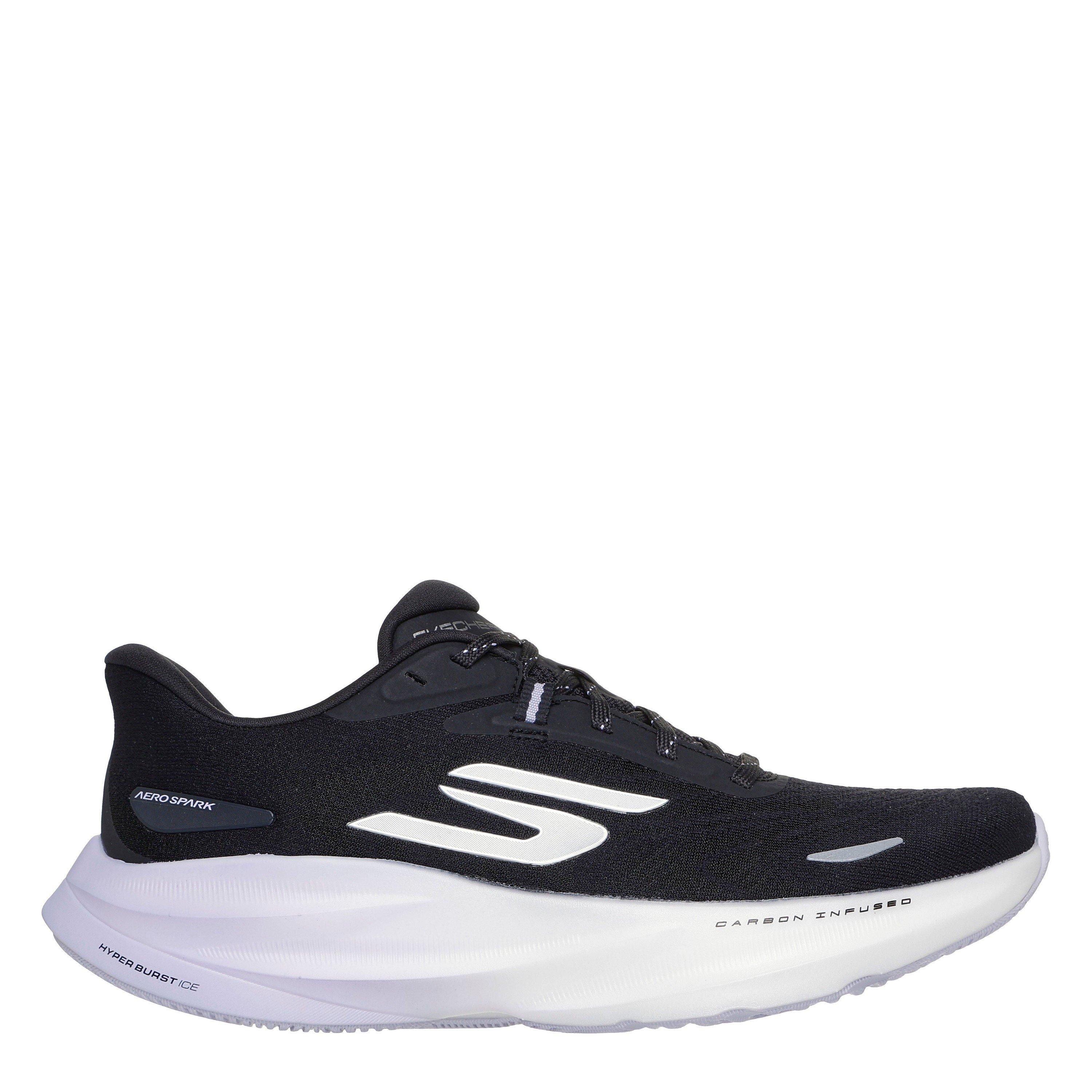Skechers Women's Aero Spark Running Shoes - Black/Purple - 4 (37)
