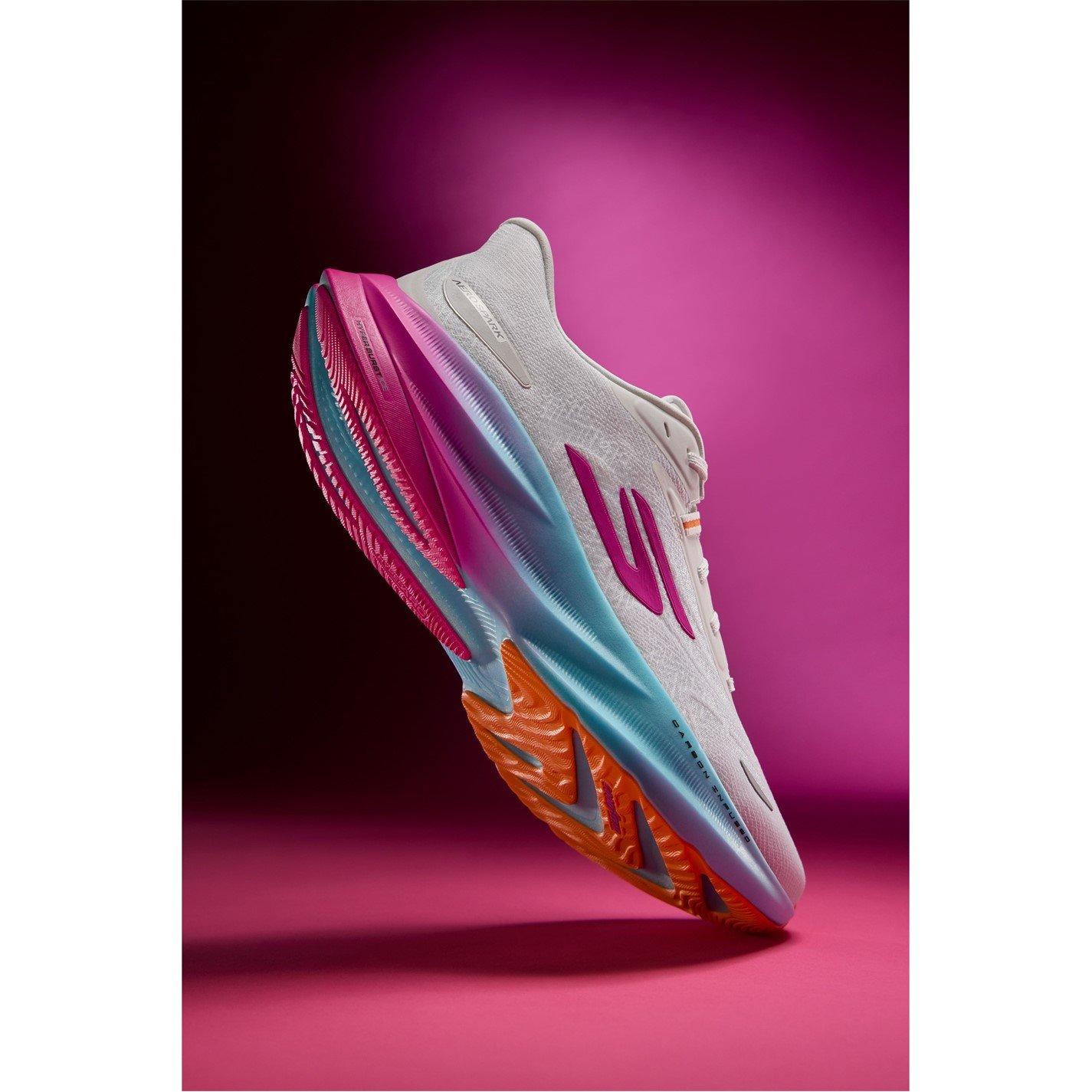 White/Multi - Skechers - AERO Spark Running Shoes Womens - 7