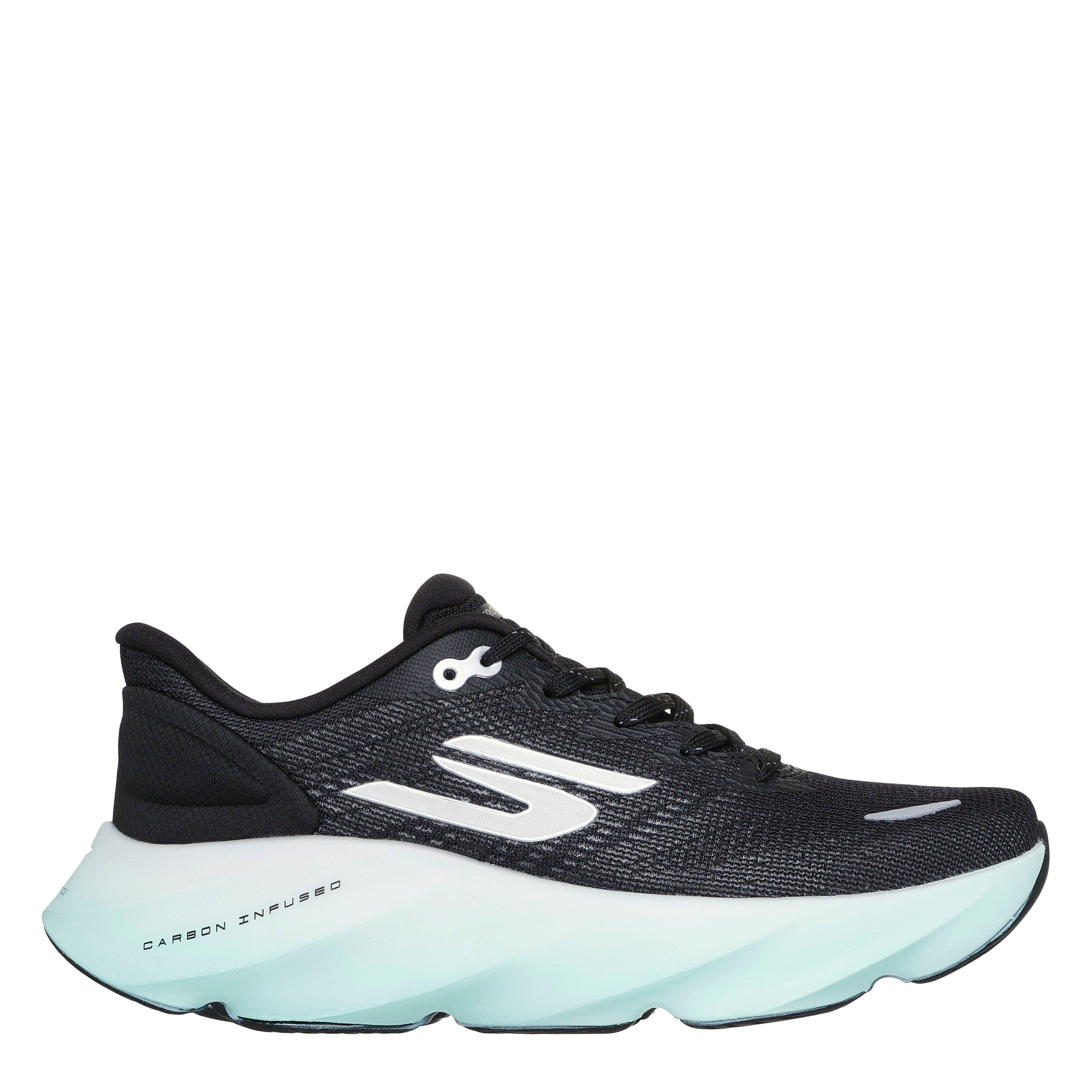 Black/White - Skechers - AERO Burst Running Trainers Ladies - 1