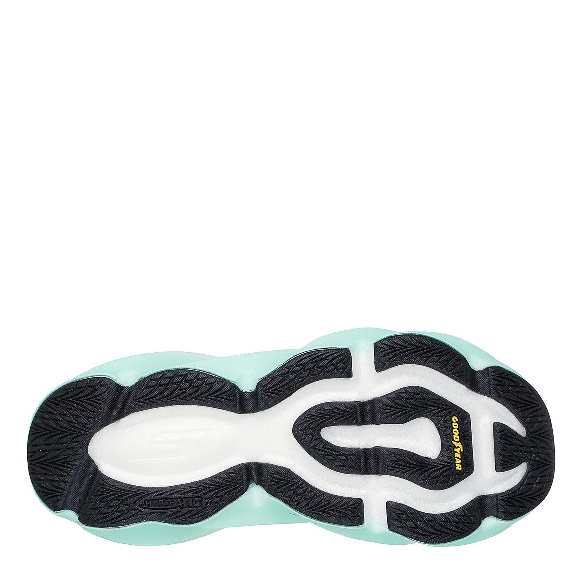 Black/White - Skechers - AERO Burst Running Trainers Ladies - 4