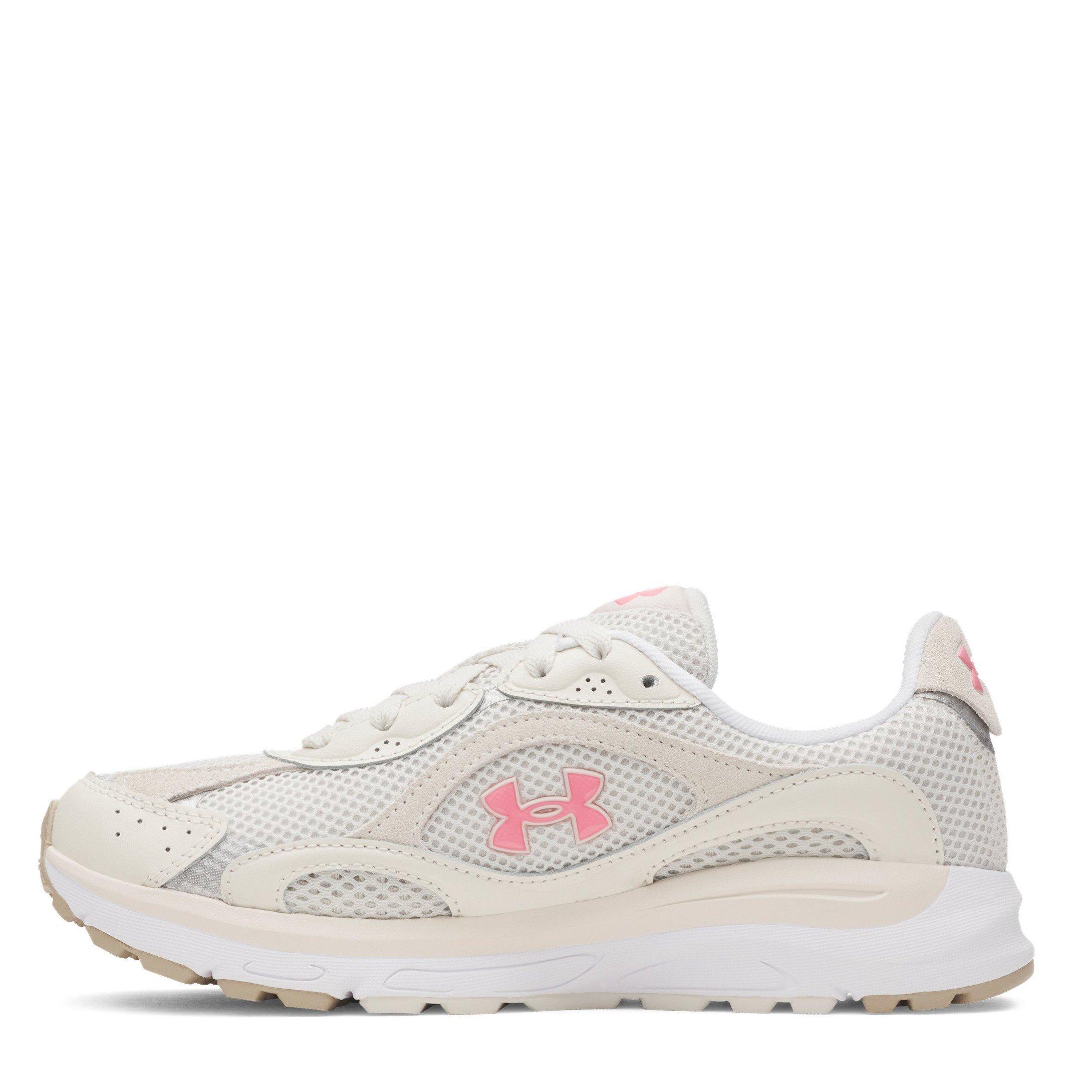 OffWht/Pink - Under Armour - UA Tech Runner Womens Trainers - 2