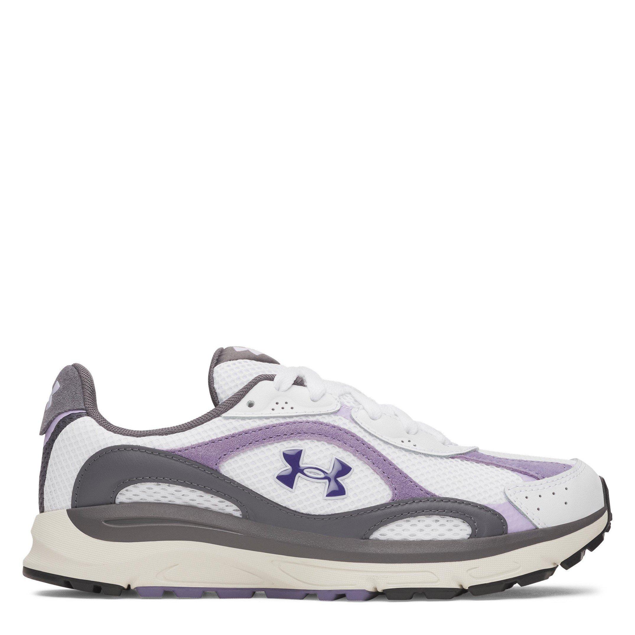 Under Armour Women's Ua Tech Runner Trainers - White/Purple - 5 (38.5)