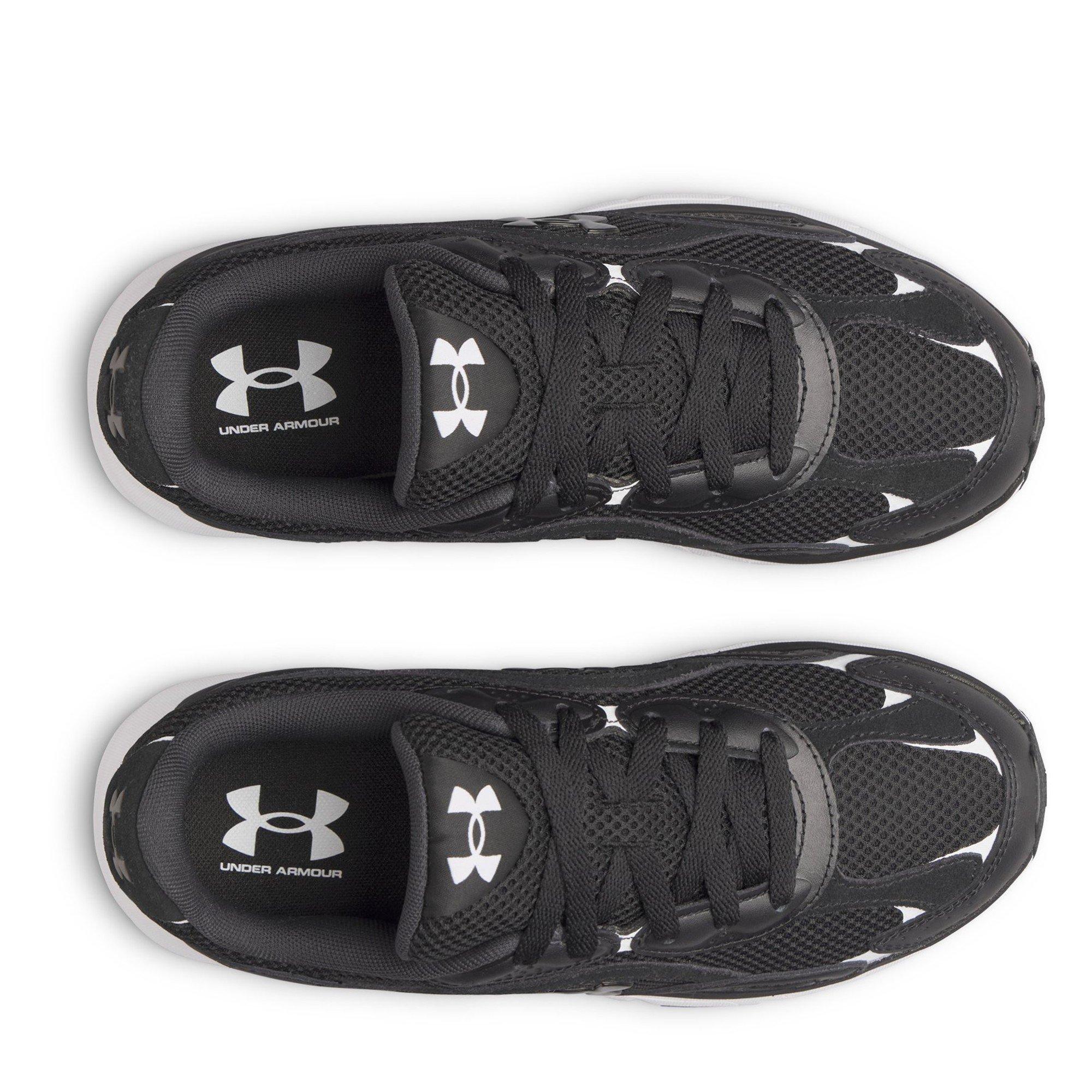 Black/White - Under Armour - UA Tech Runner Womens Trainers - 4