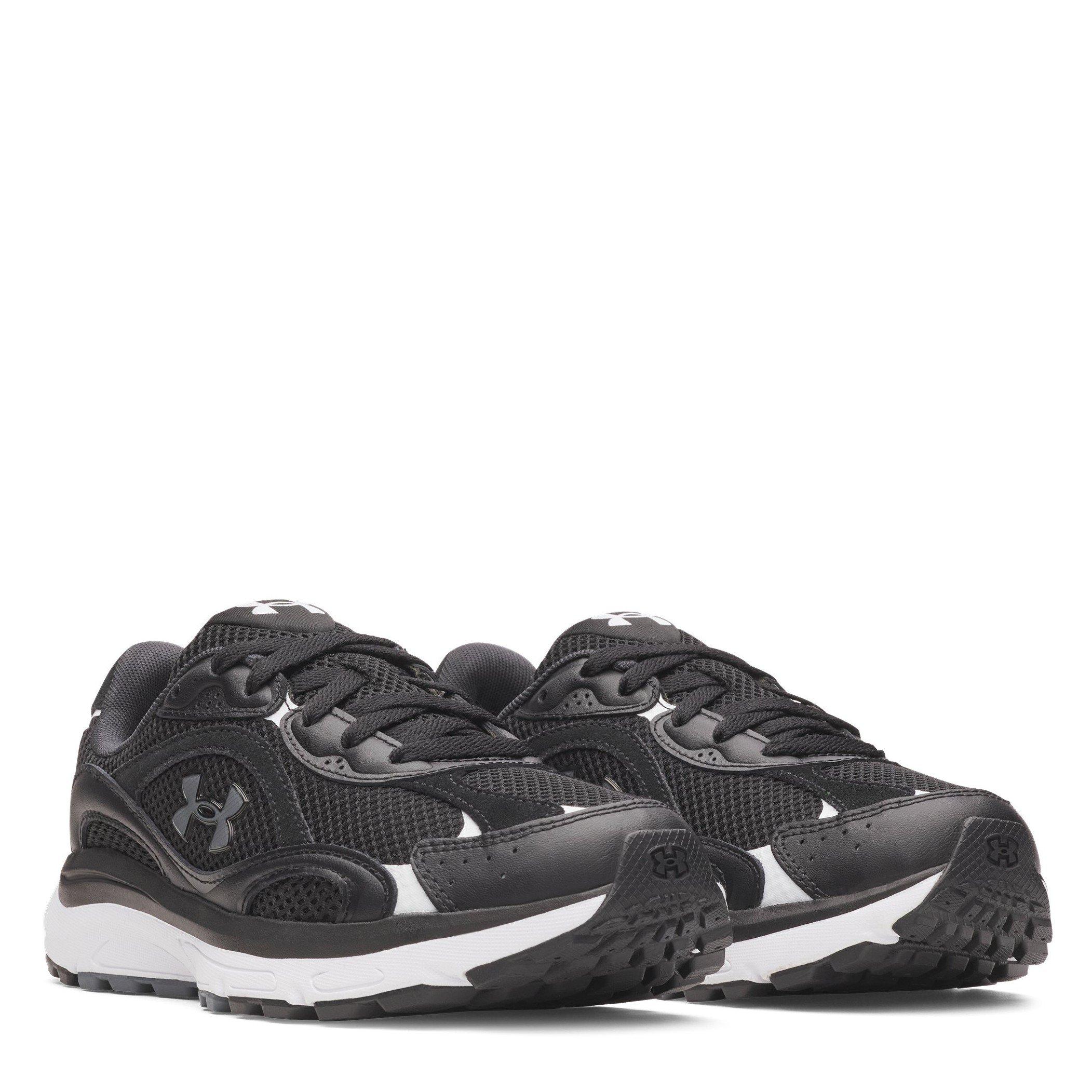 Black/White - Under Armour - UA Tech Runner Womens Trainers - 5