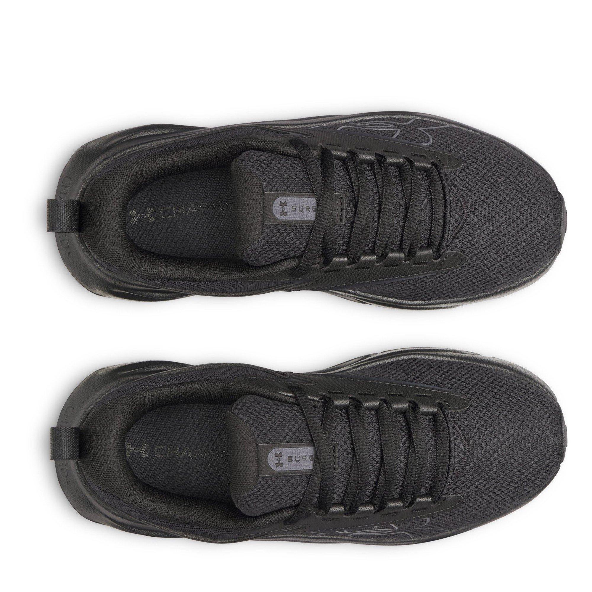 Blk/Anthracite - Under Armour - Surge 5 Womens Running Shoes - 4