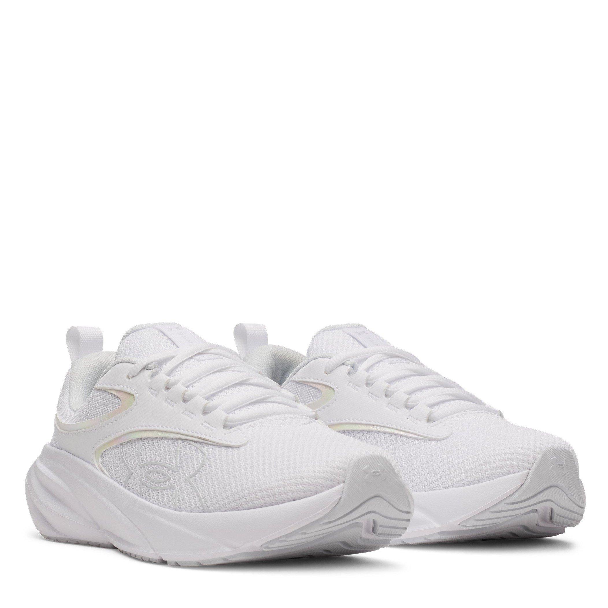 Wht/Iridescent - Under Armour - Surge 5 Womens Running Shoes - 5