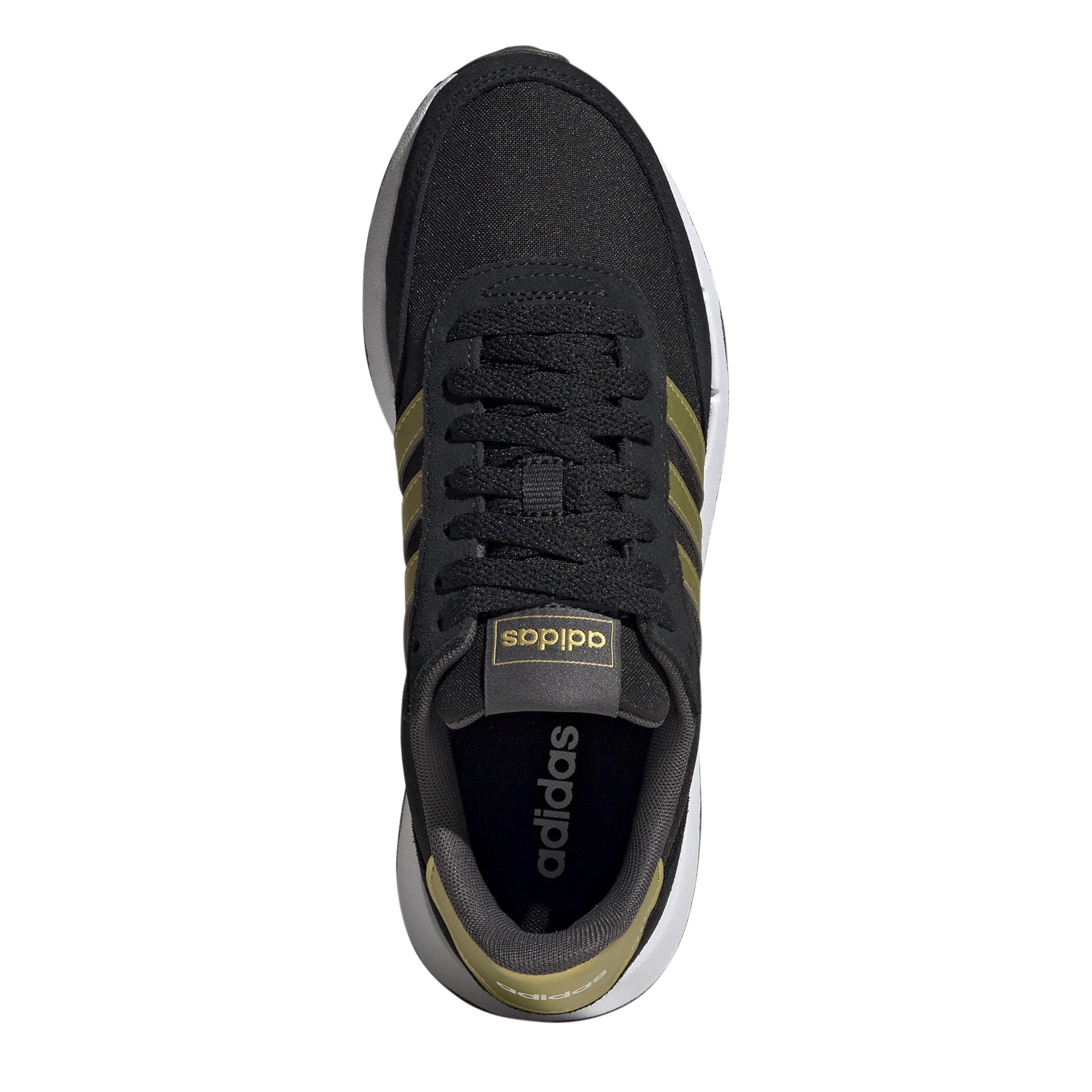 Black/Gold Met - adidas - Run 60s 2.0 Shoes Womens - 5