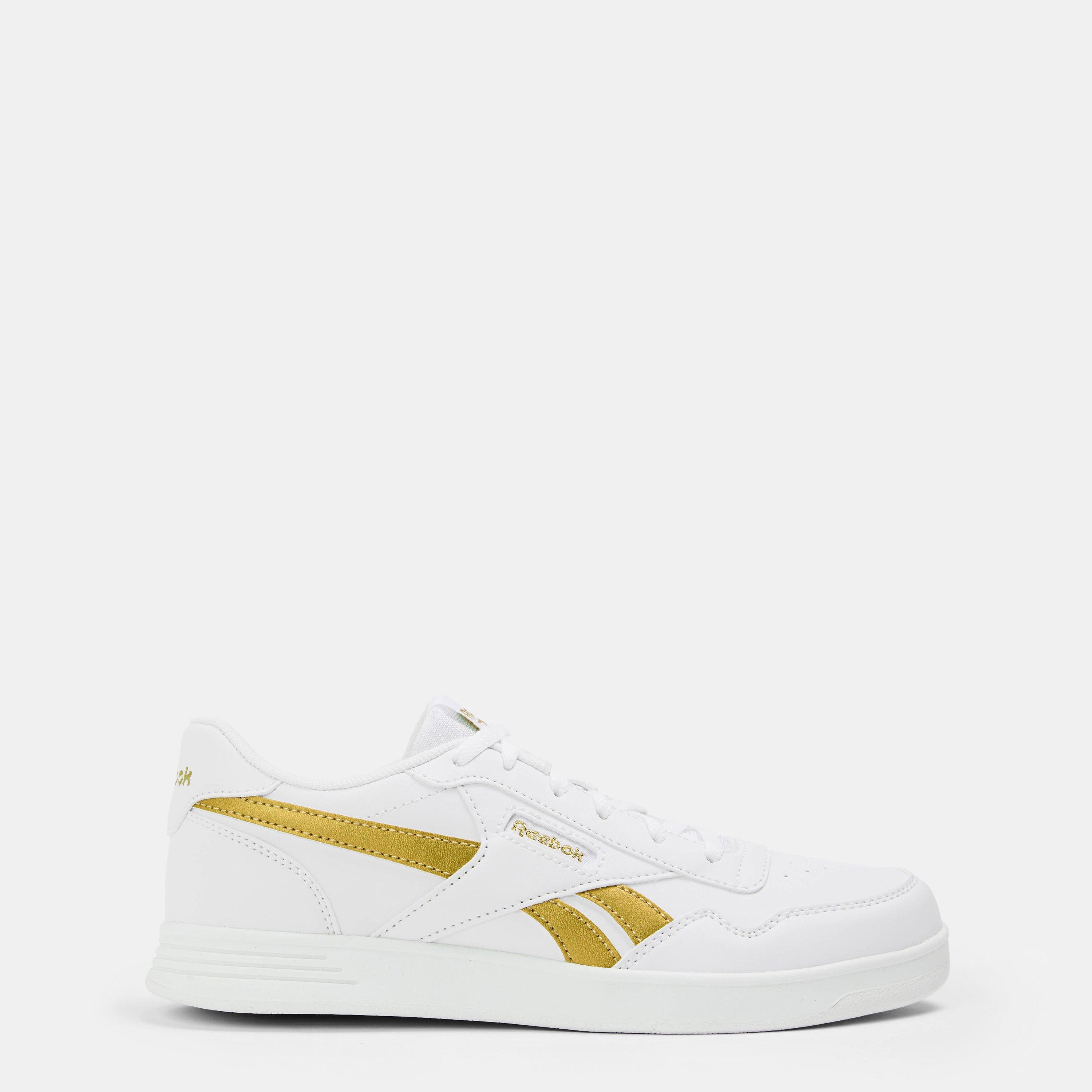 White/Goldmetal - Reebok - Women's Court Advance Runner - 1