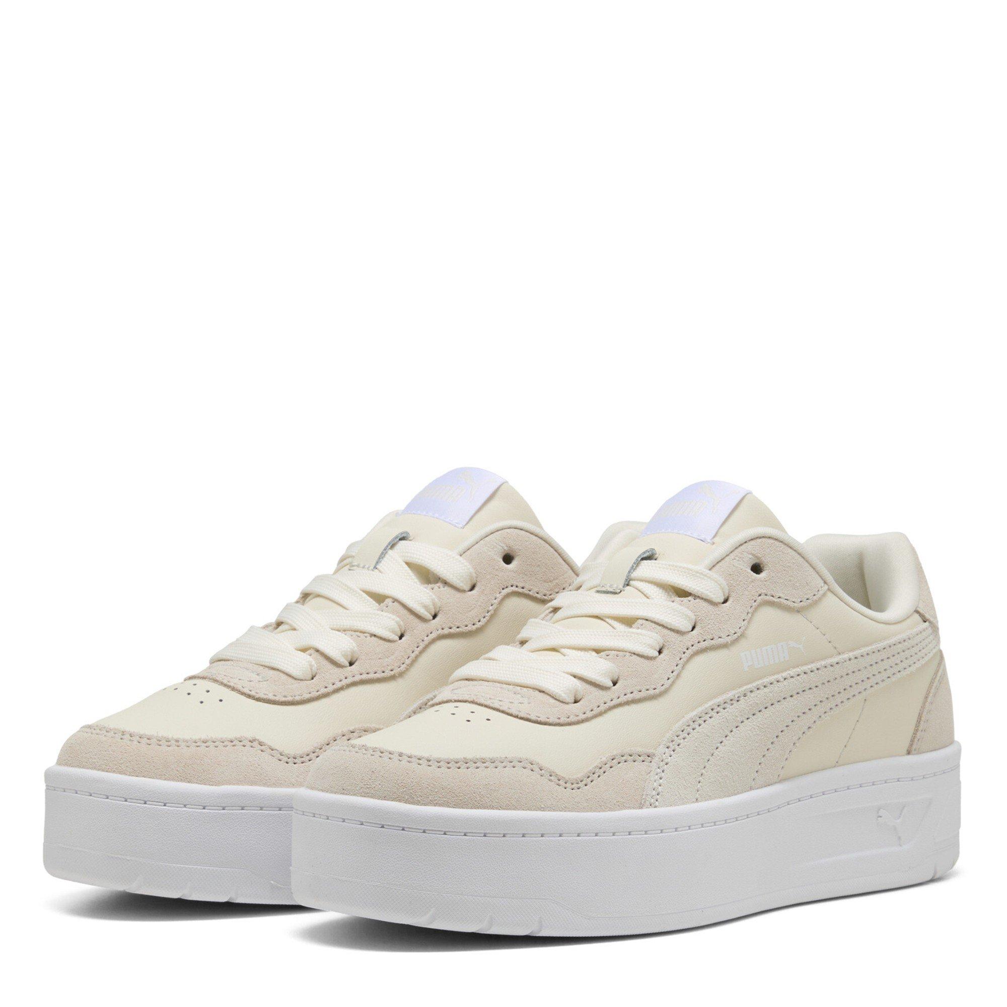Puma Women's Court Lally Skye Low-Top Trainers - F.ivry/Wht - 5 (38)