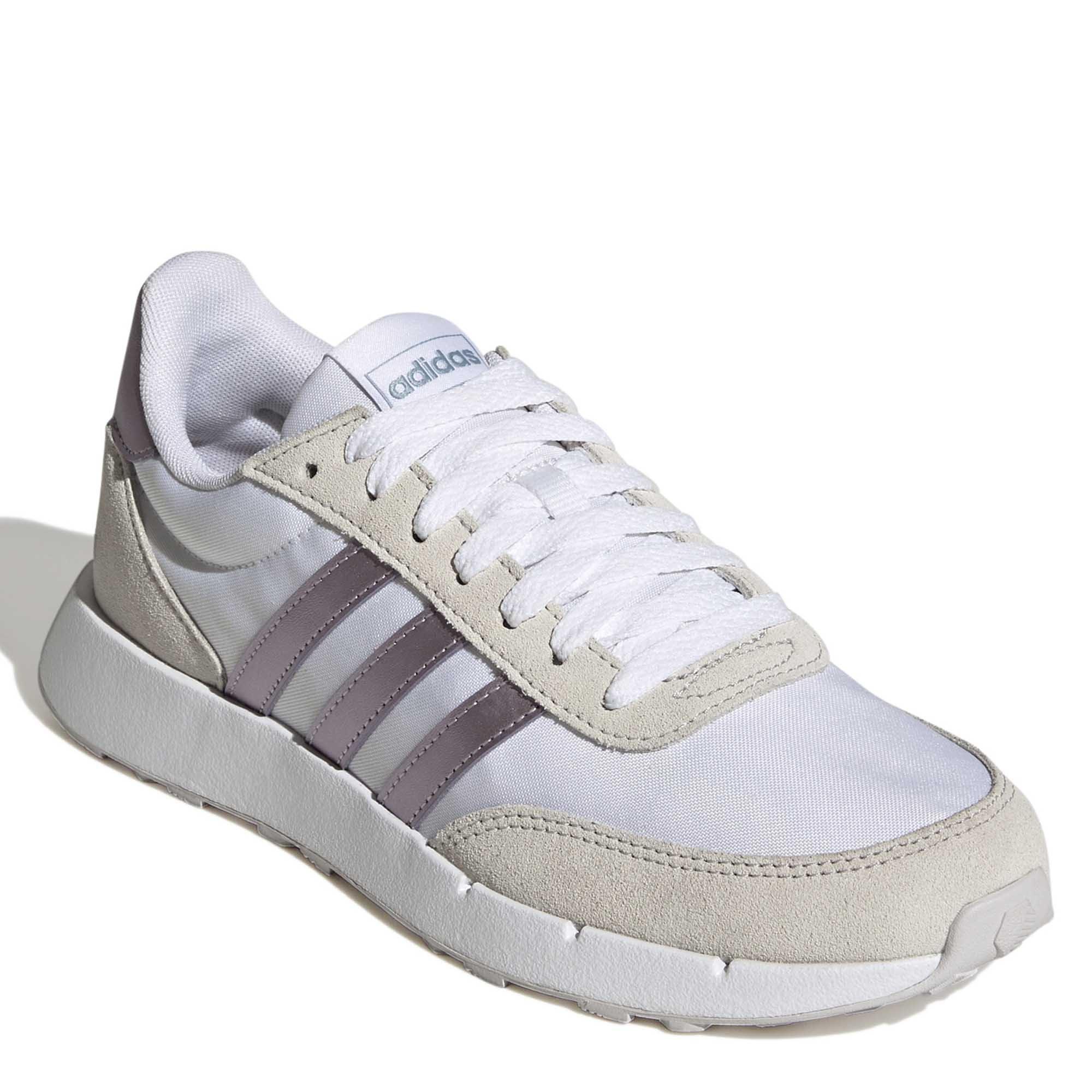 Wht/Purple/Grey - adidas - Run 60s 2.0 Womens Shoes - 5