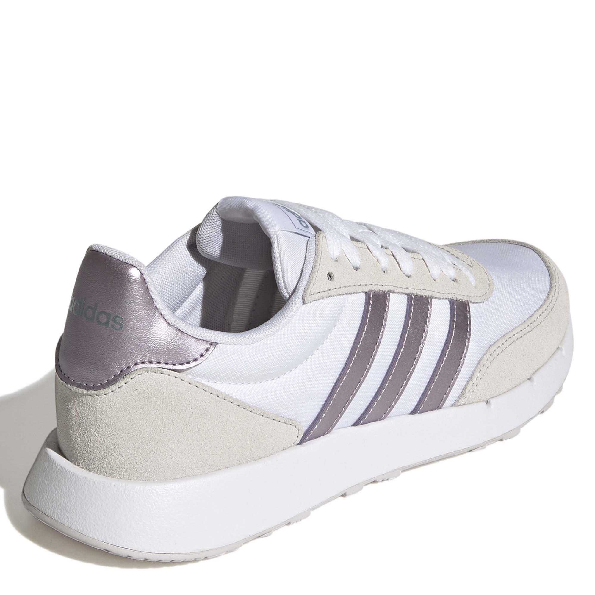 Wht/Purple/Grey - adidas - Run 60s 2.0 Womens Shoes - 6