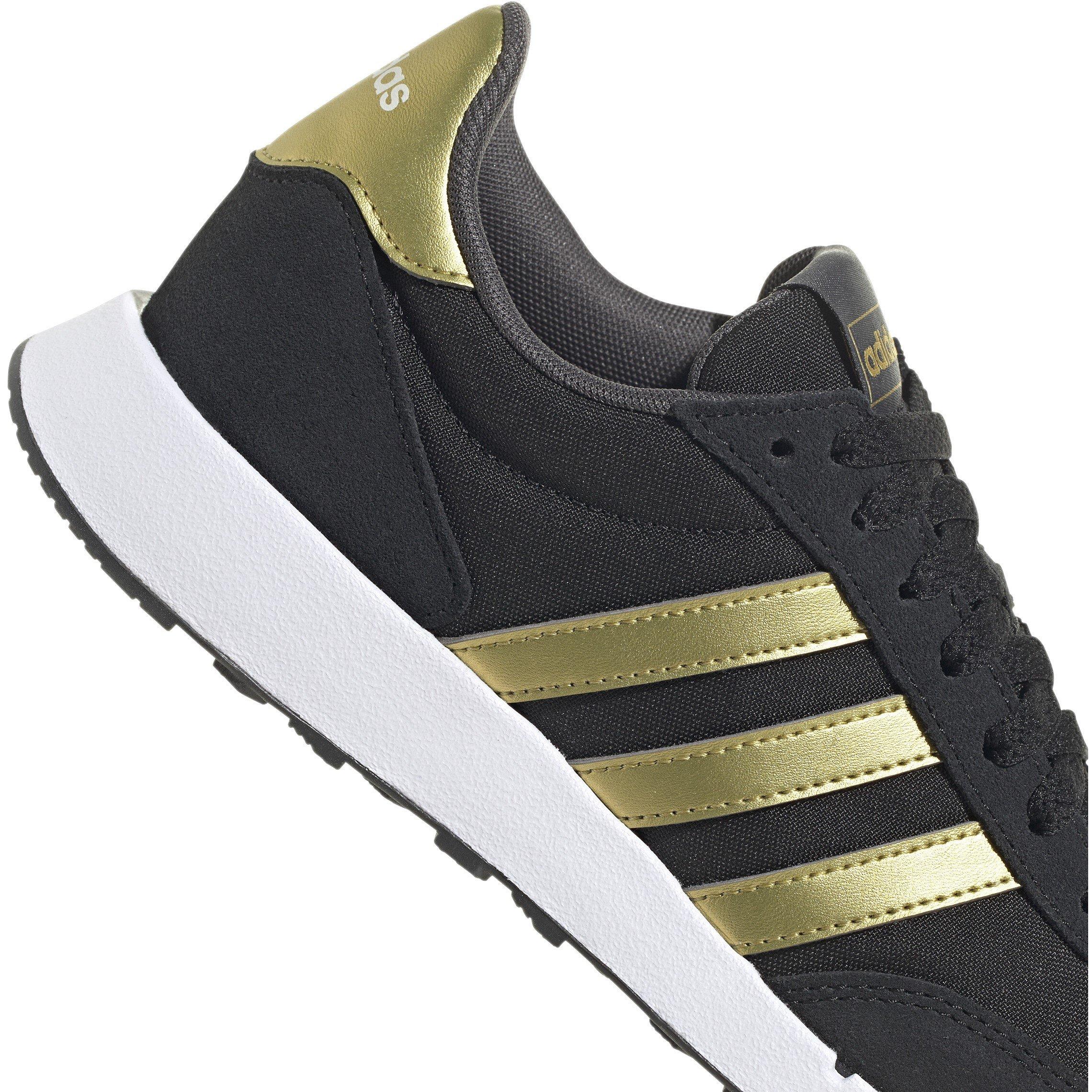 Blk/Gold/Gresix - adidas - Run 60s 2.0 Womens Shoes - 8