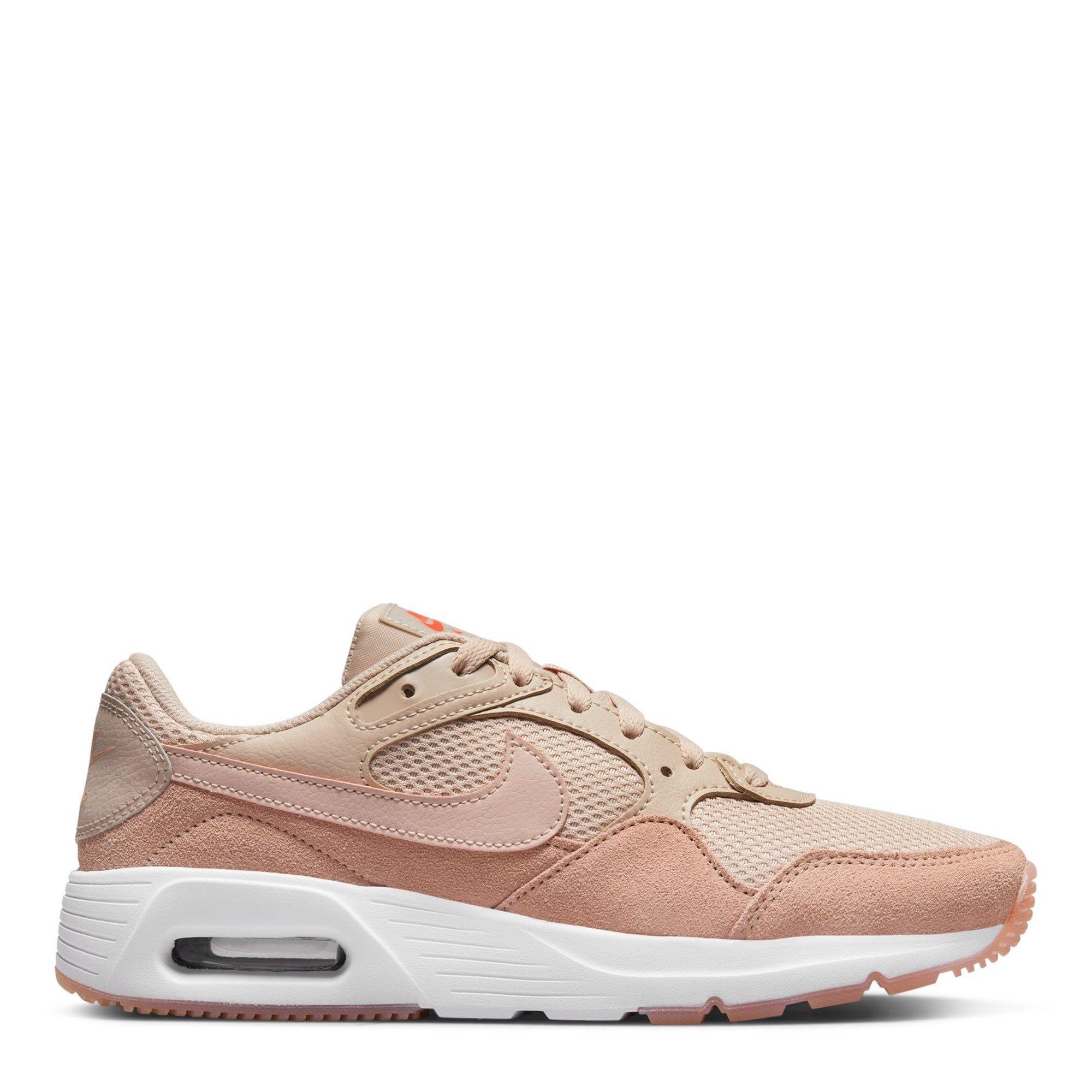 Fossil/Pink Ox - Nike - Air Max SC Womens Shoes - 1