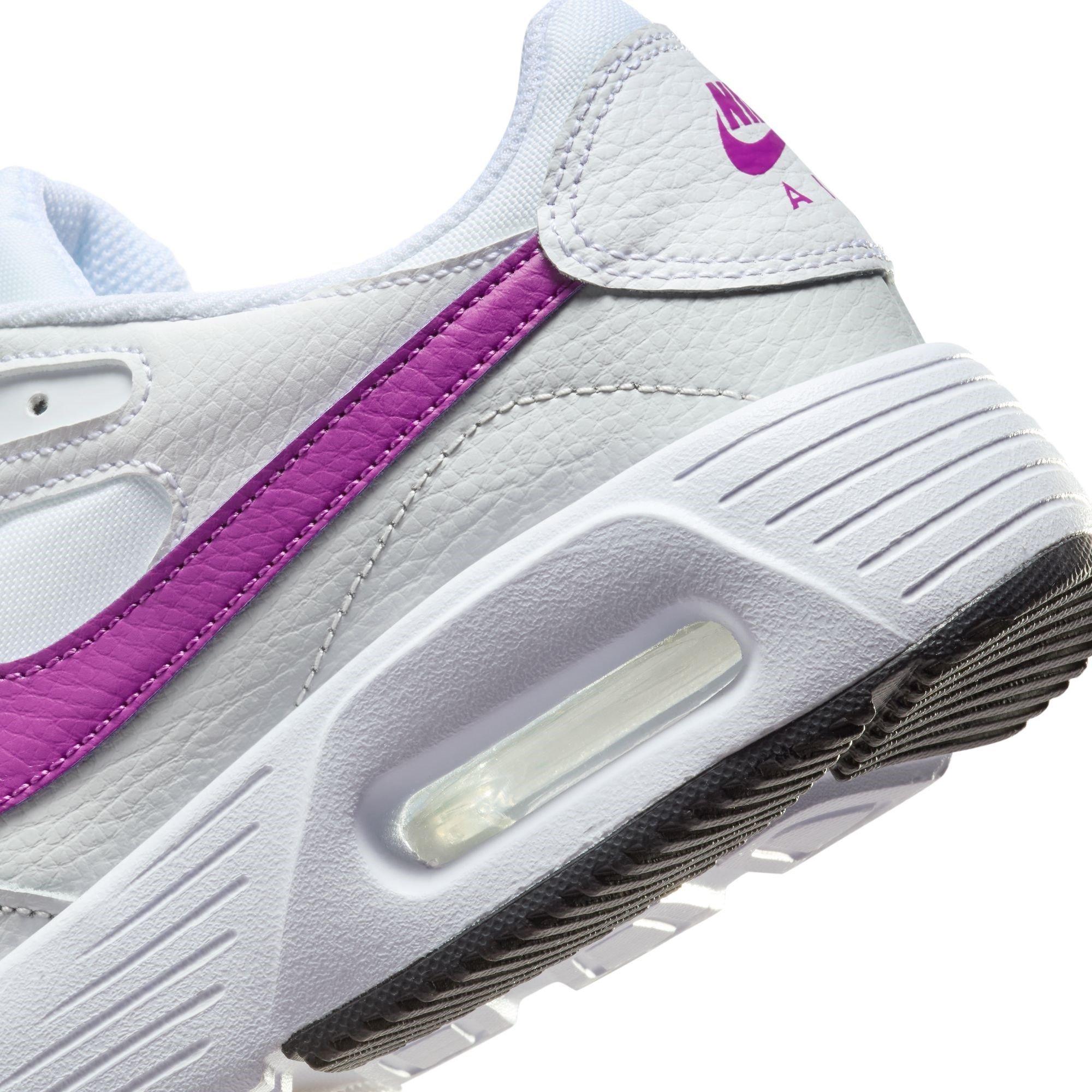 Wht/Fuchsia-Blk - Nike - Air Max SC Womens Shoes - 8