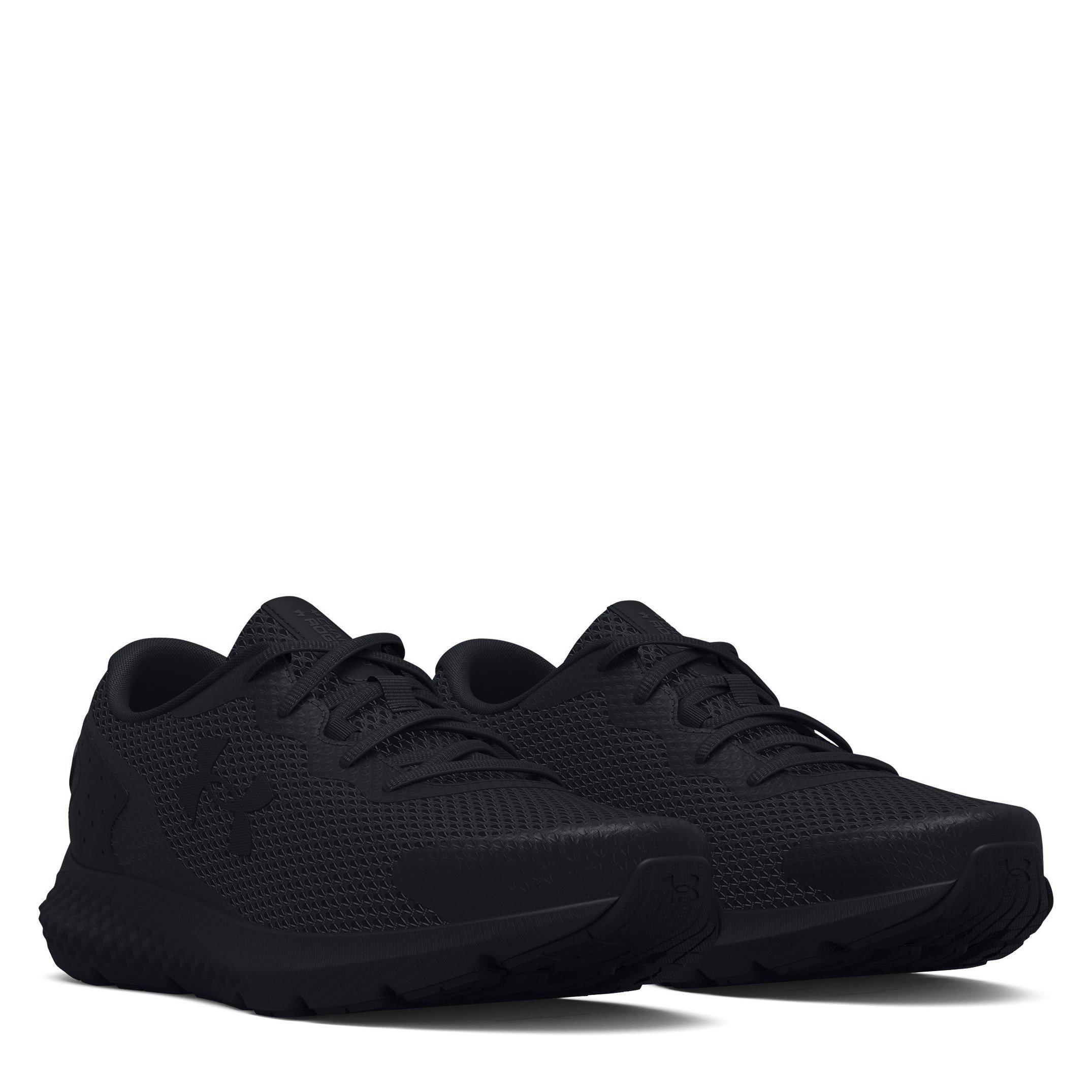 Triple Black - Under Armour - Charged Rogue 3 Trainers Womens - 5