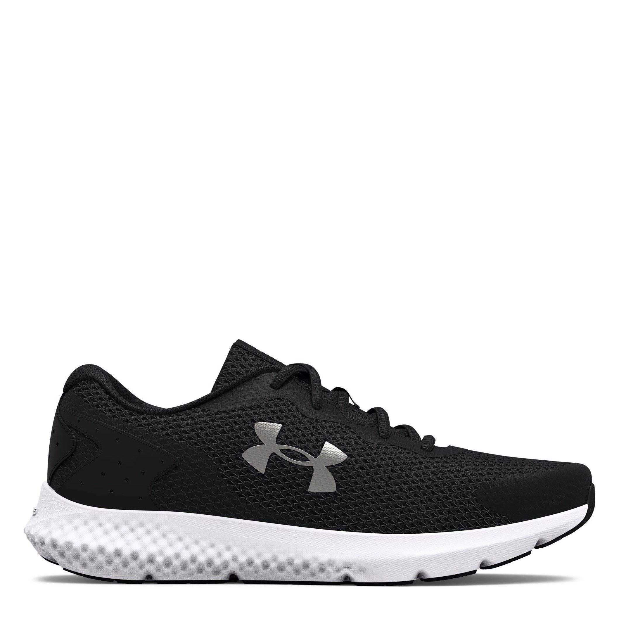 Black/Silver - Under Armour - Charged Rogue 3 Trainers Womens - 1