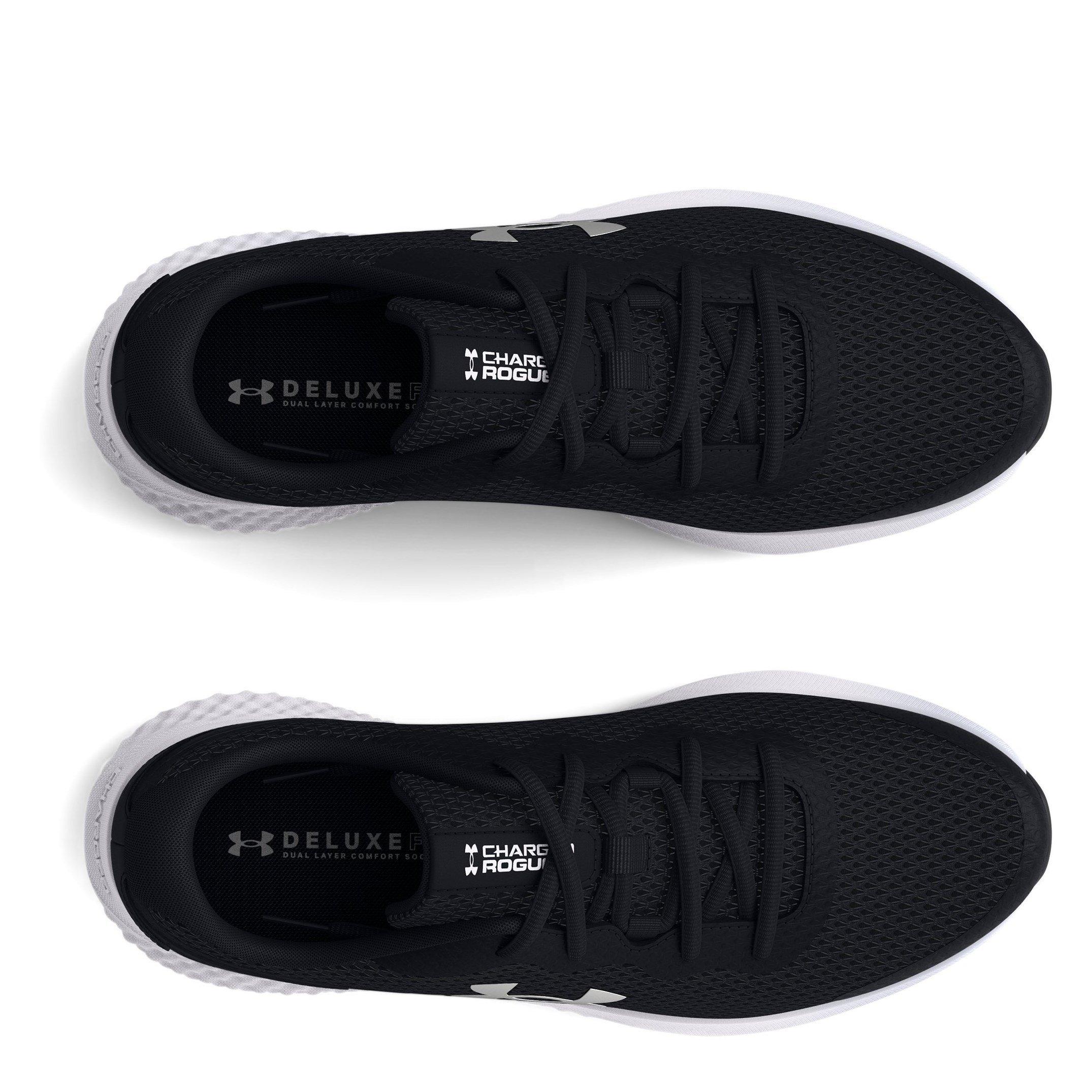 Black/Silver - Under Armour - Charged Rogue 3 Trainers Womens - 4