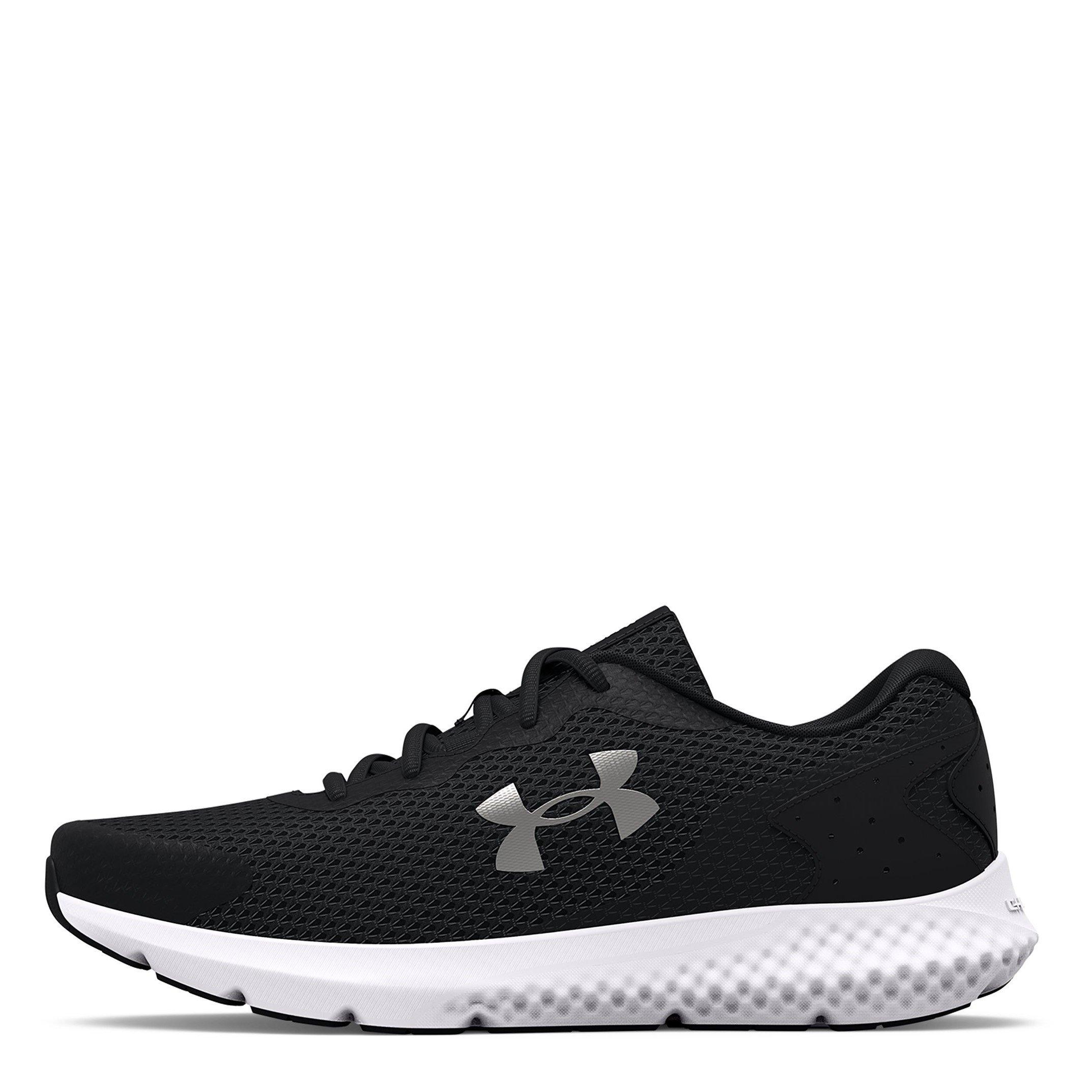 Black/Silver - Under Armour - Charged Rogue 3 Trainers Womens - 7