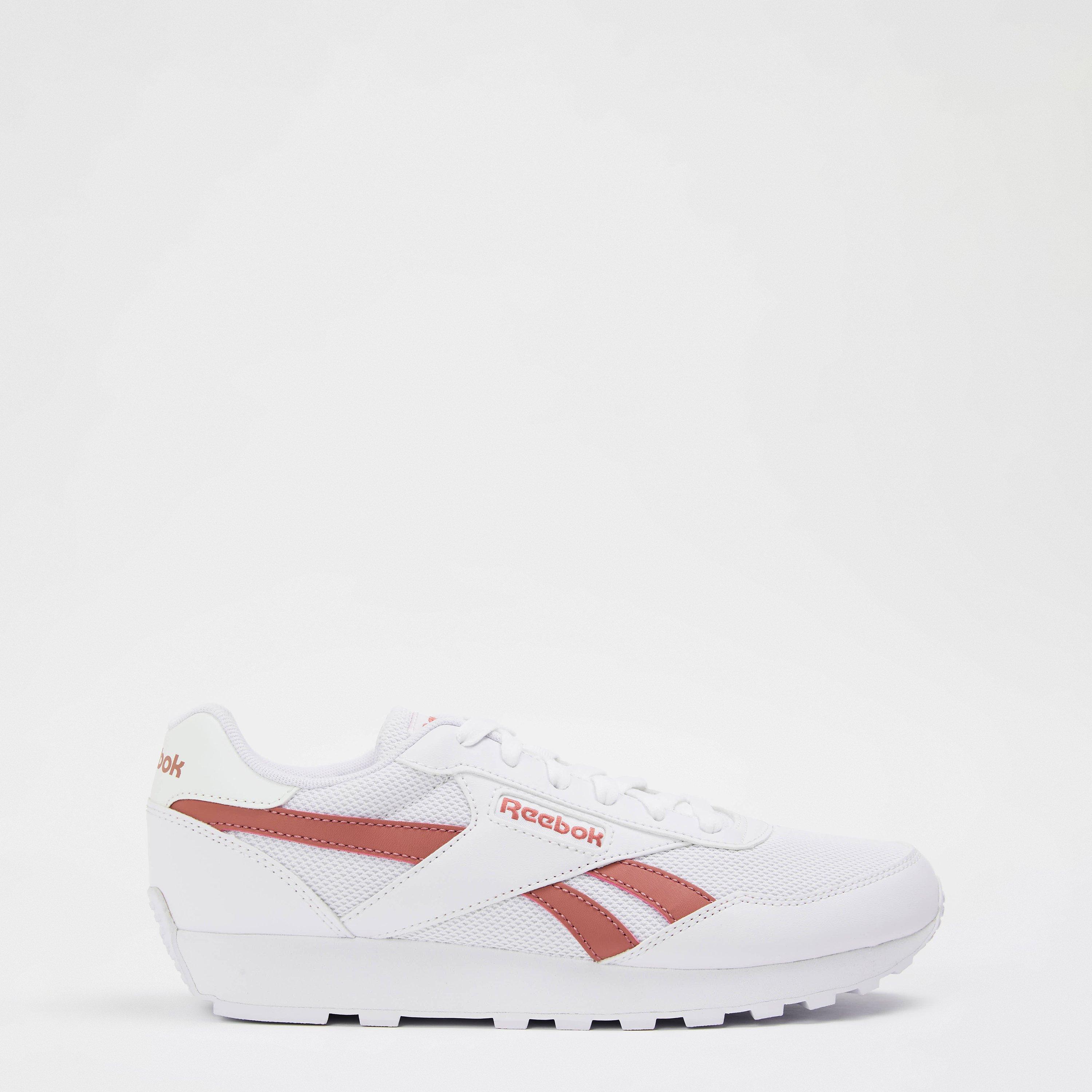 White/Pink Clay - Reebok - Women's Rewind Run Runner - 1