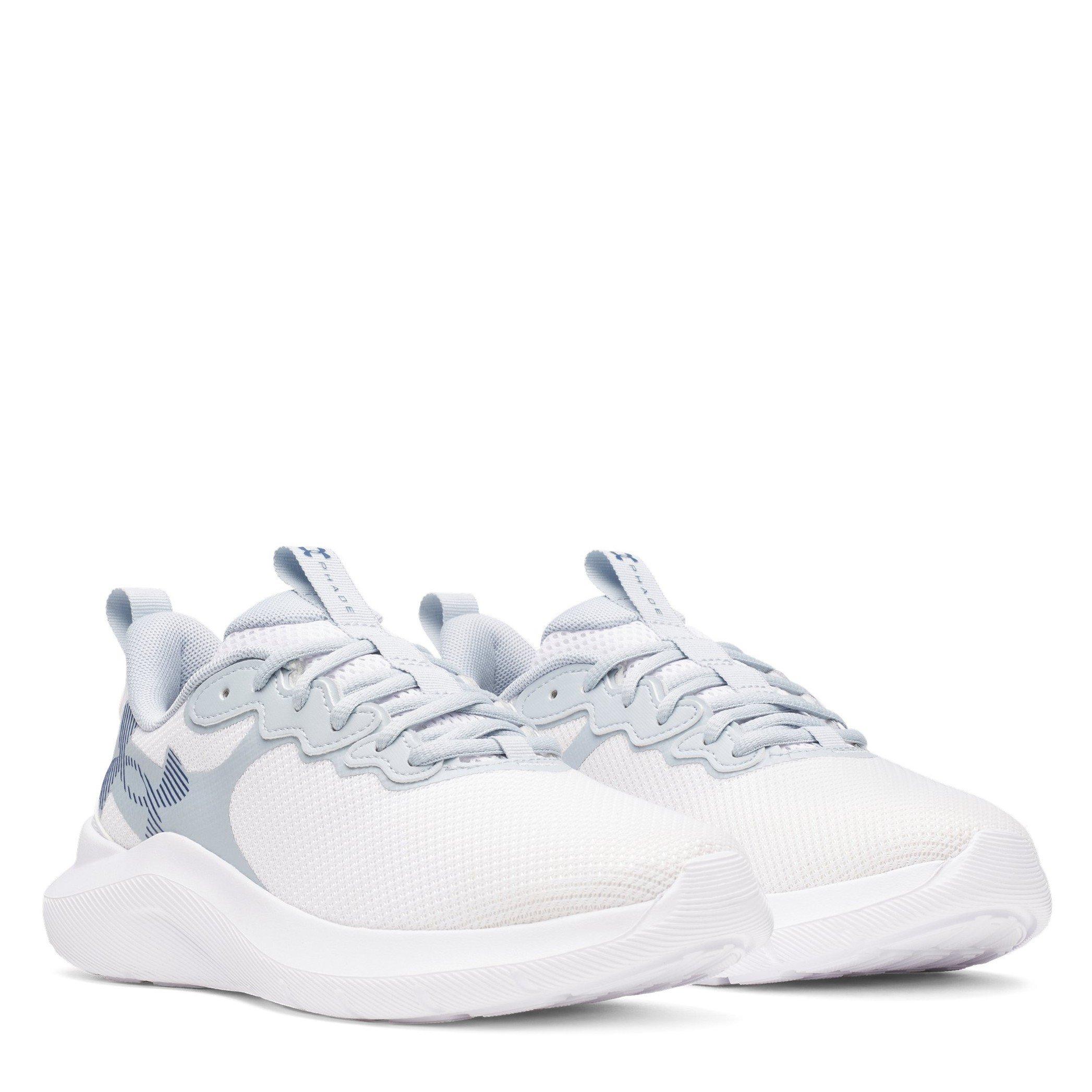 White/Blue/Navy - Under Armour - Phade RN 4 Womens Running Shoes - 5