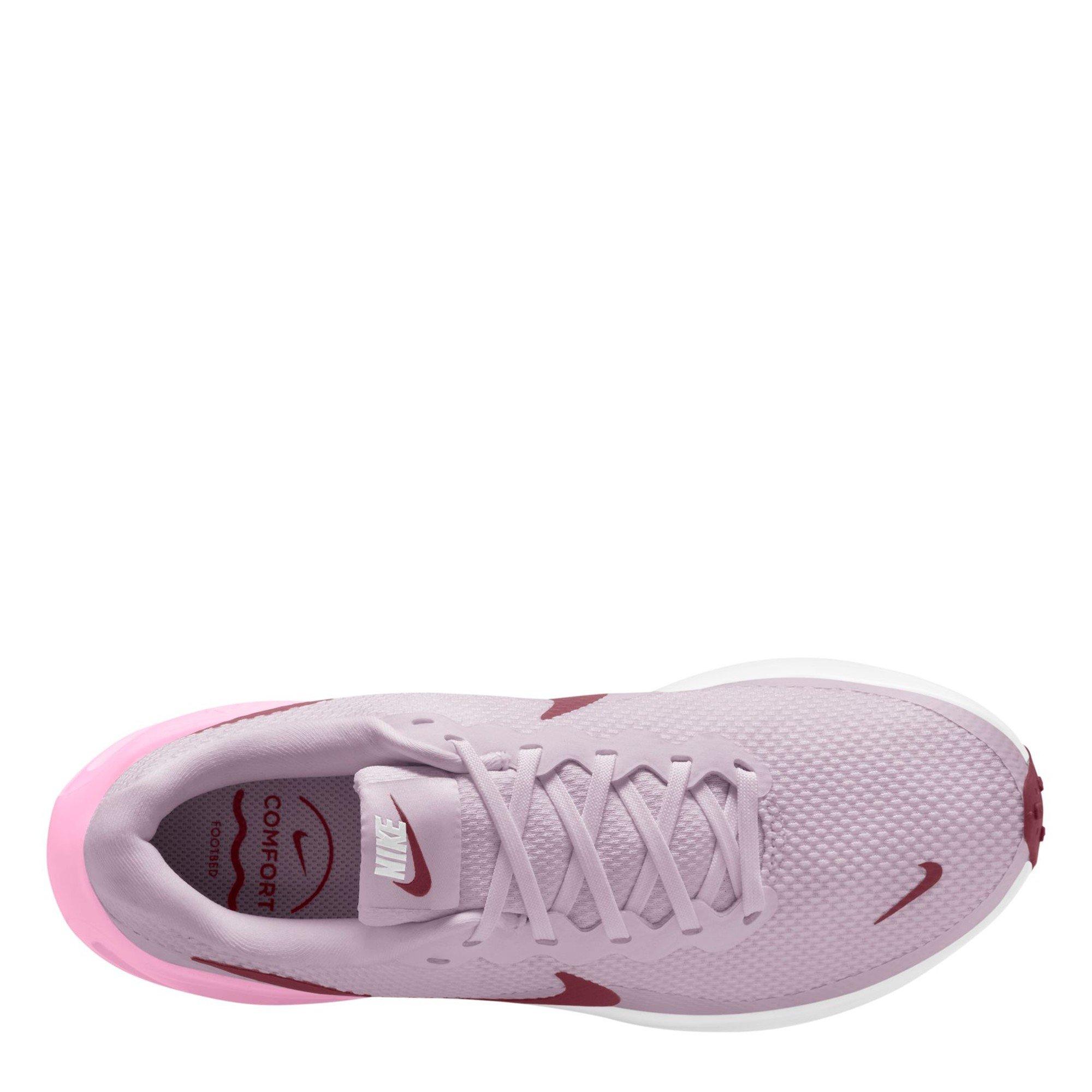 Lilac/Pink-Wht - Nike - Revolution 8 Womens Running Shoes - 9