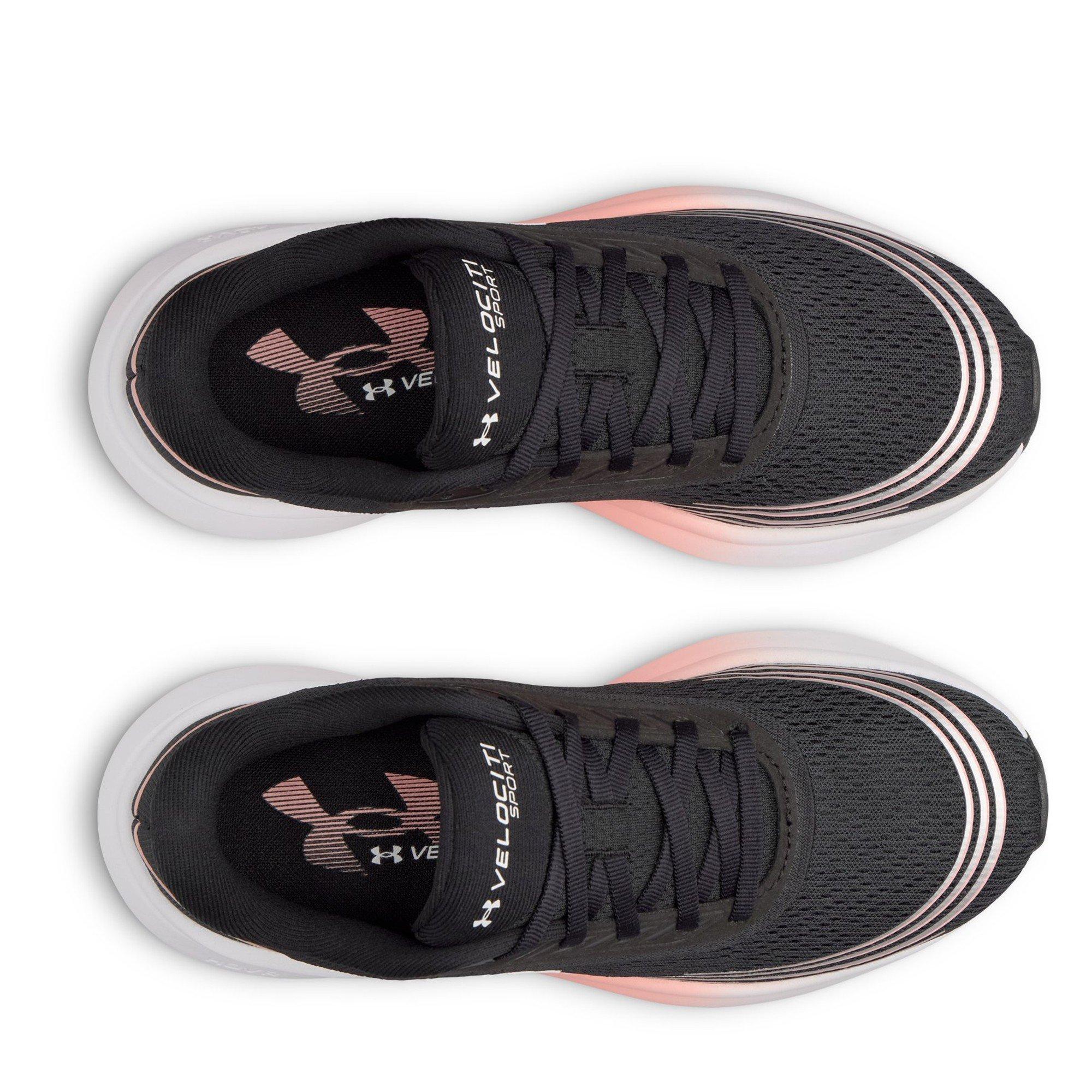 Blk/Pink/White - Under Armour - Women's Velociti Sport Runners - 4