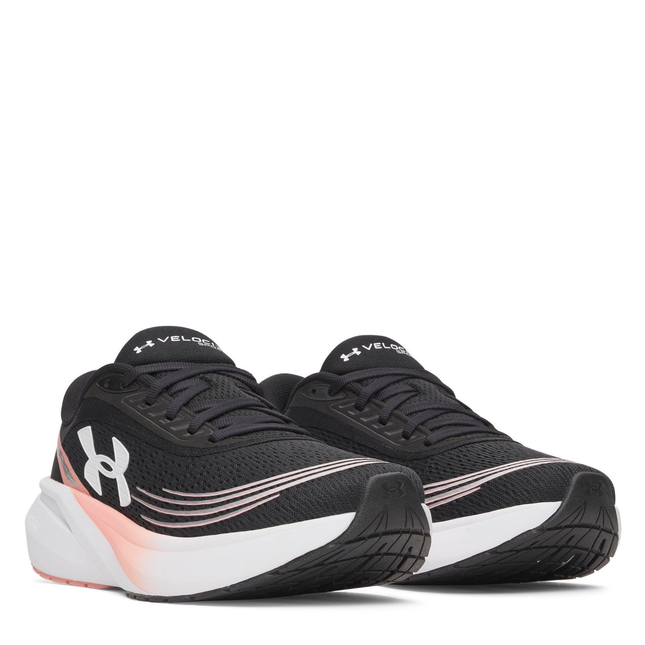 Blk/Pink/White - Under Armour - Women's Velociti Sport Runners - 5