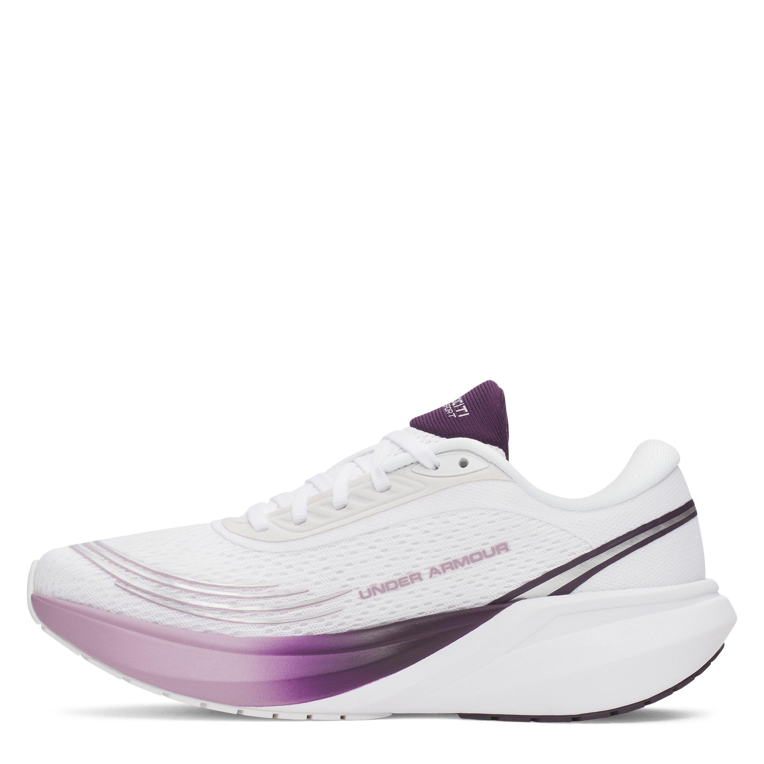 Wht/Purple/Pink - Under Armour - Velociti Sport Womens Running Shoes - 2