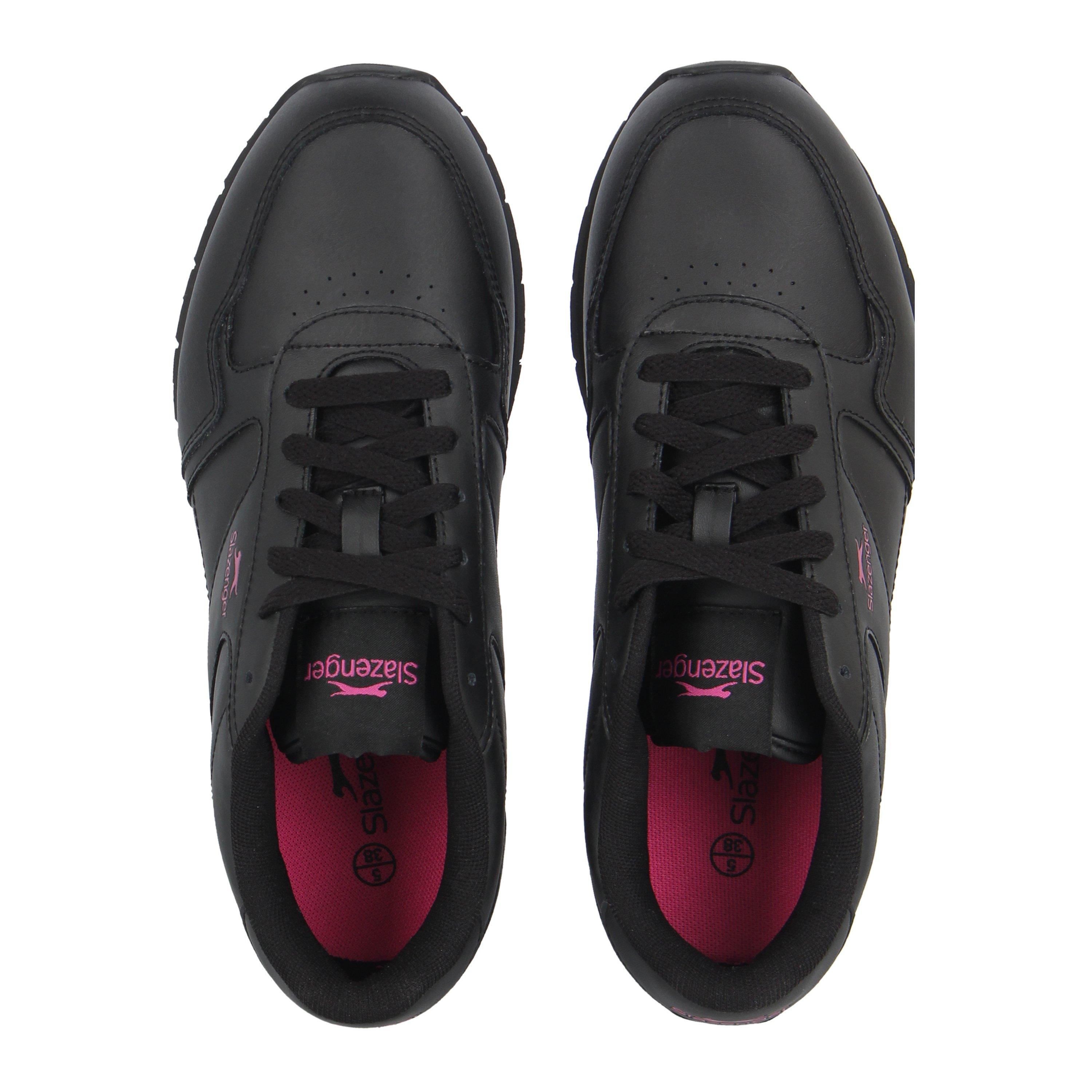 Black/Cerise - Slazenger - Classic Trainers Ladies - 5