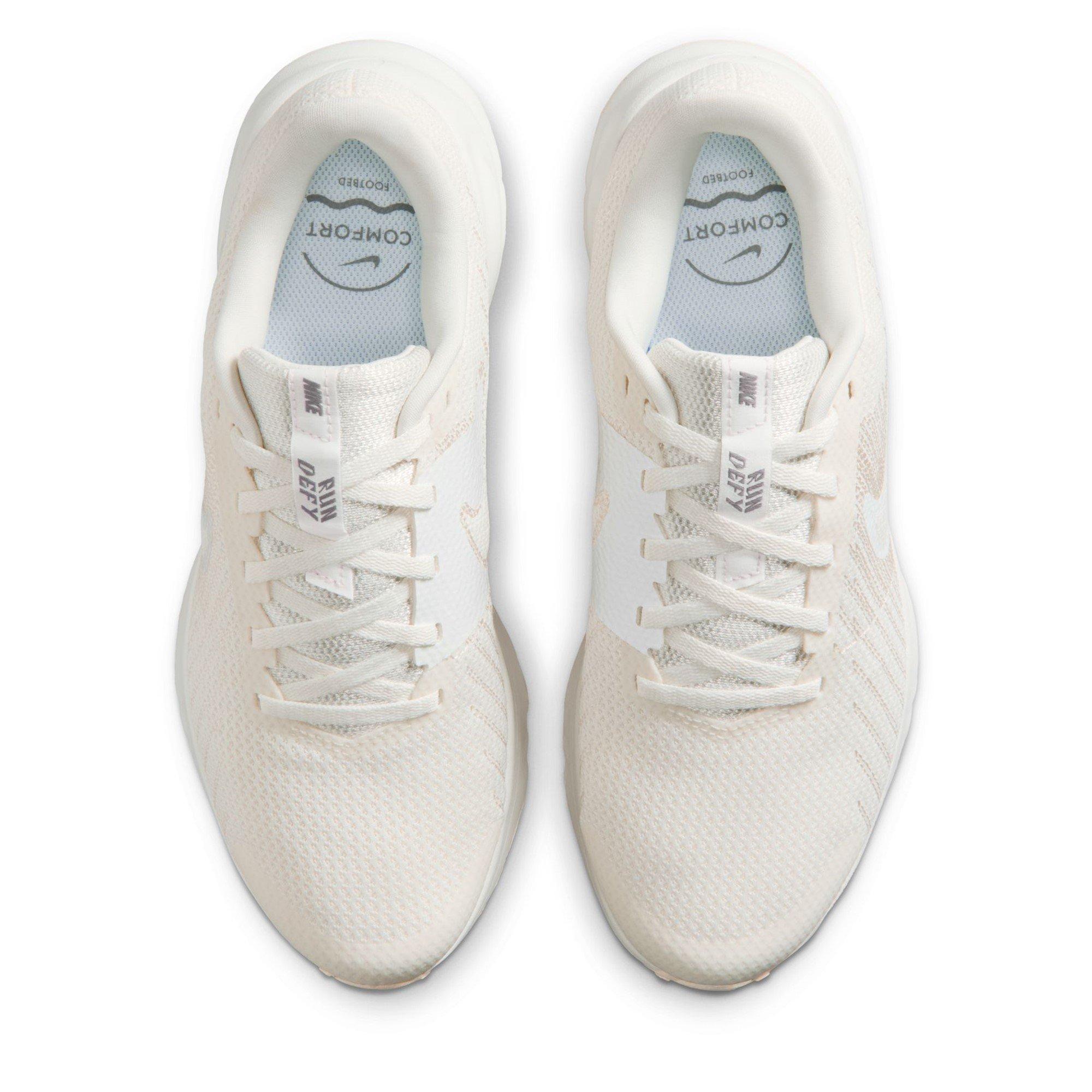 Sail/Wht-Chalk - Nike - Run Defy Womens Running Shoes - 5