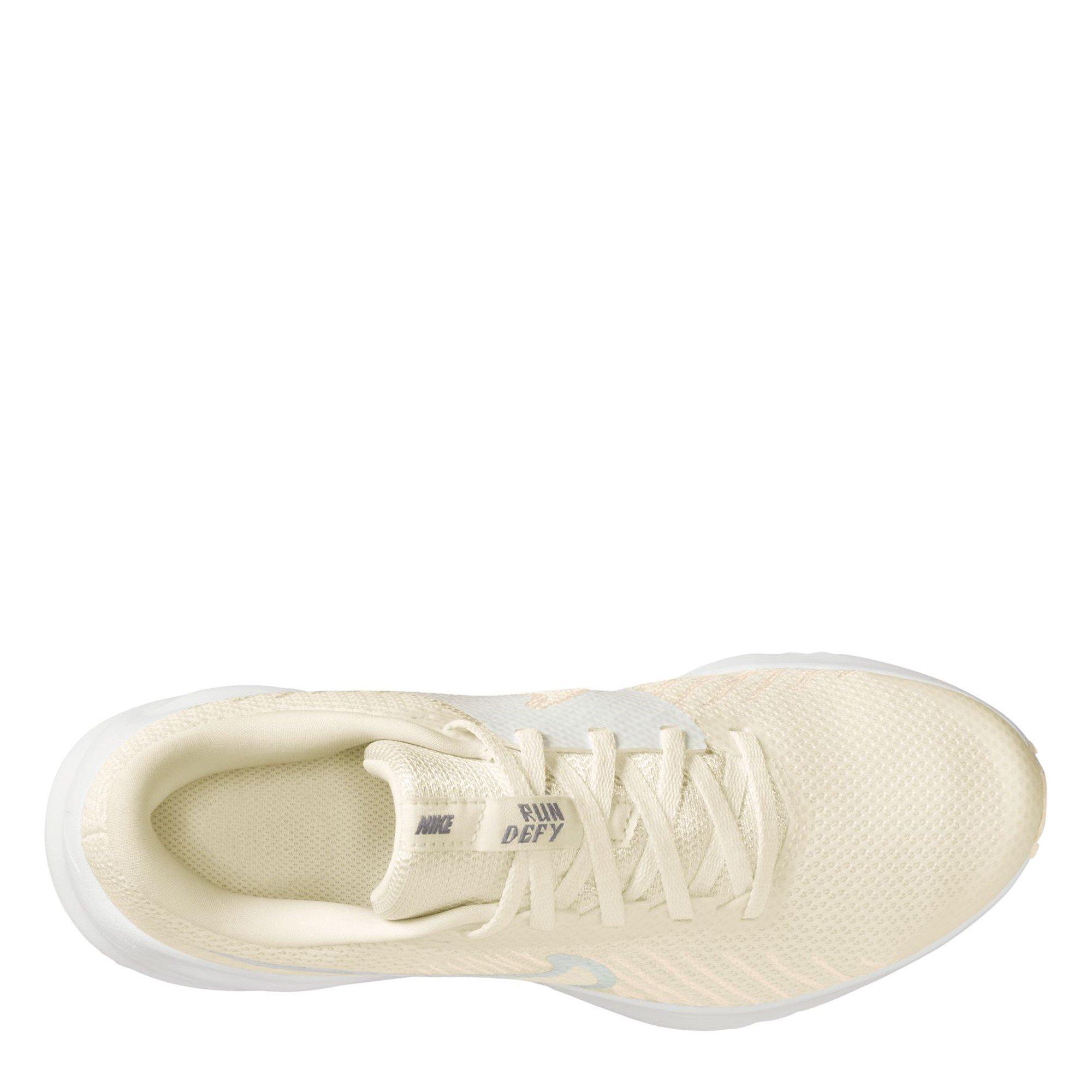 Sail/Wht-Chalk - Nike - Run Defy Womens Running Shoes - 9