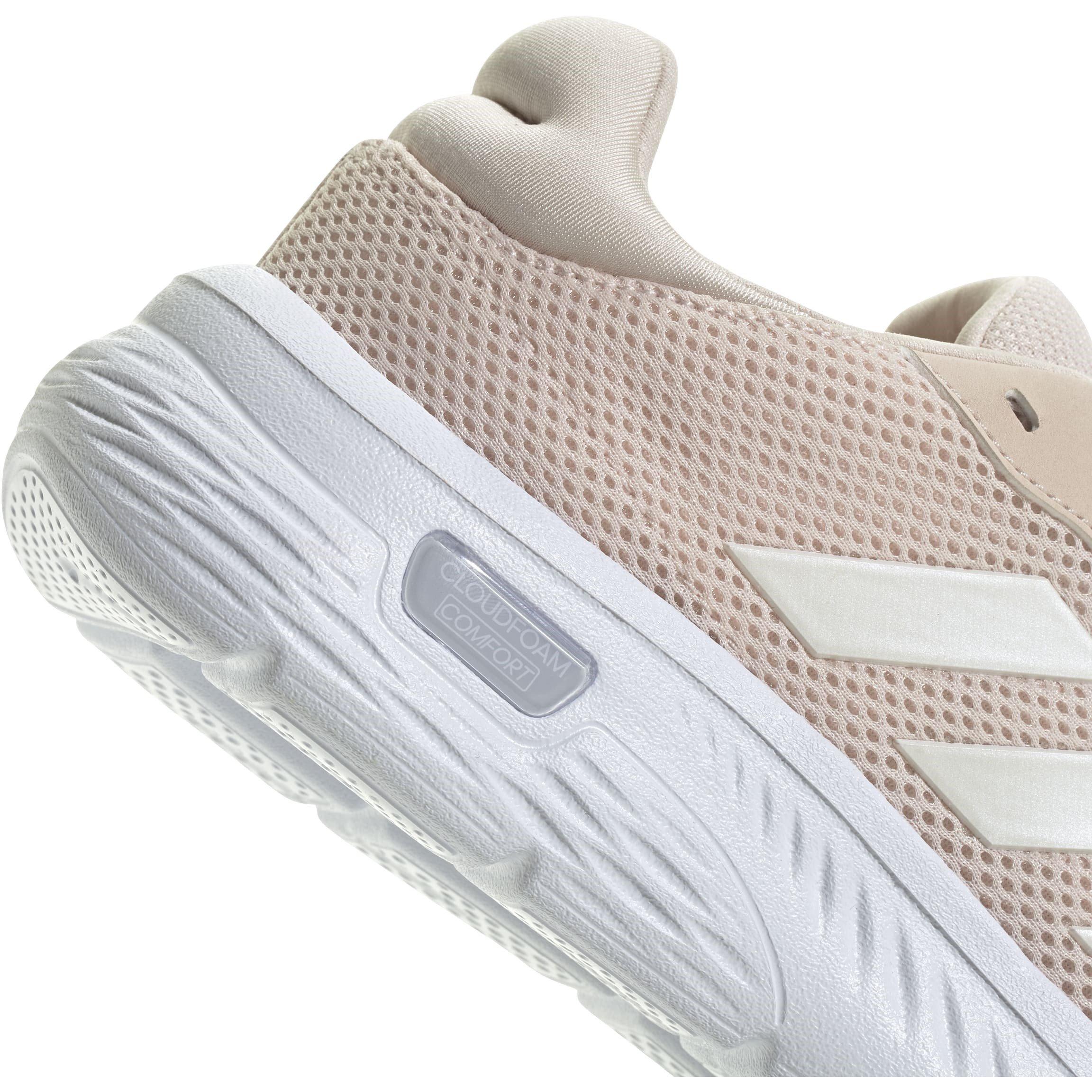 Quartz/Zero/Wht - adidas - Cloudfoam Comfy Womens Shoes - 8