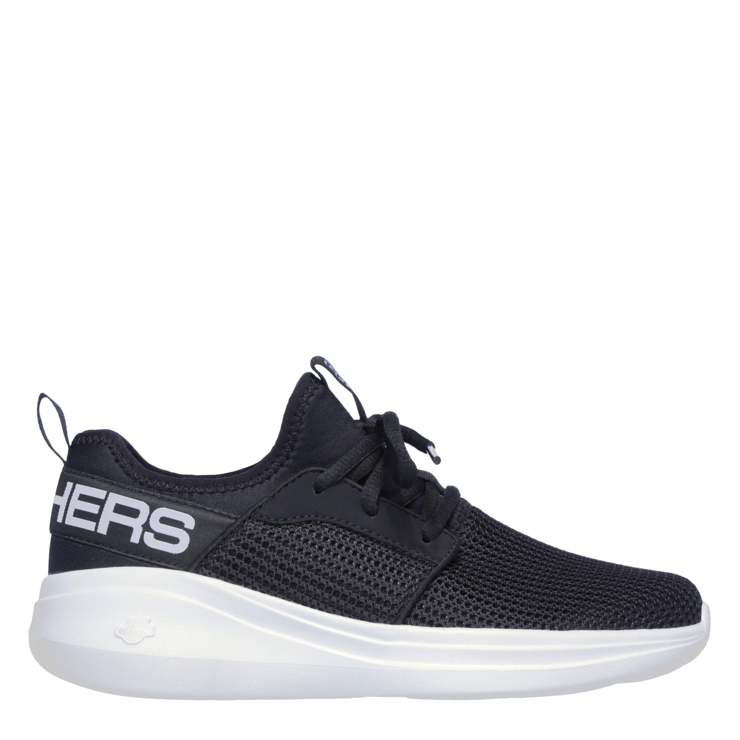 Skechers Women's Go Run Fast Runner - Black/White - 3.5 (36.5)