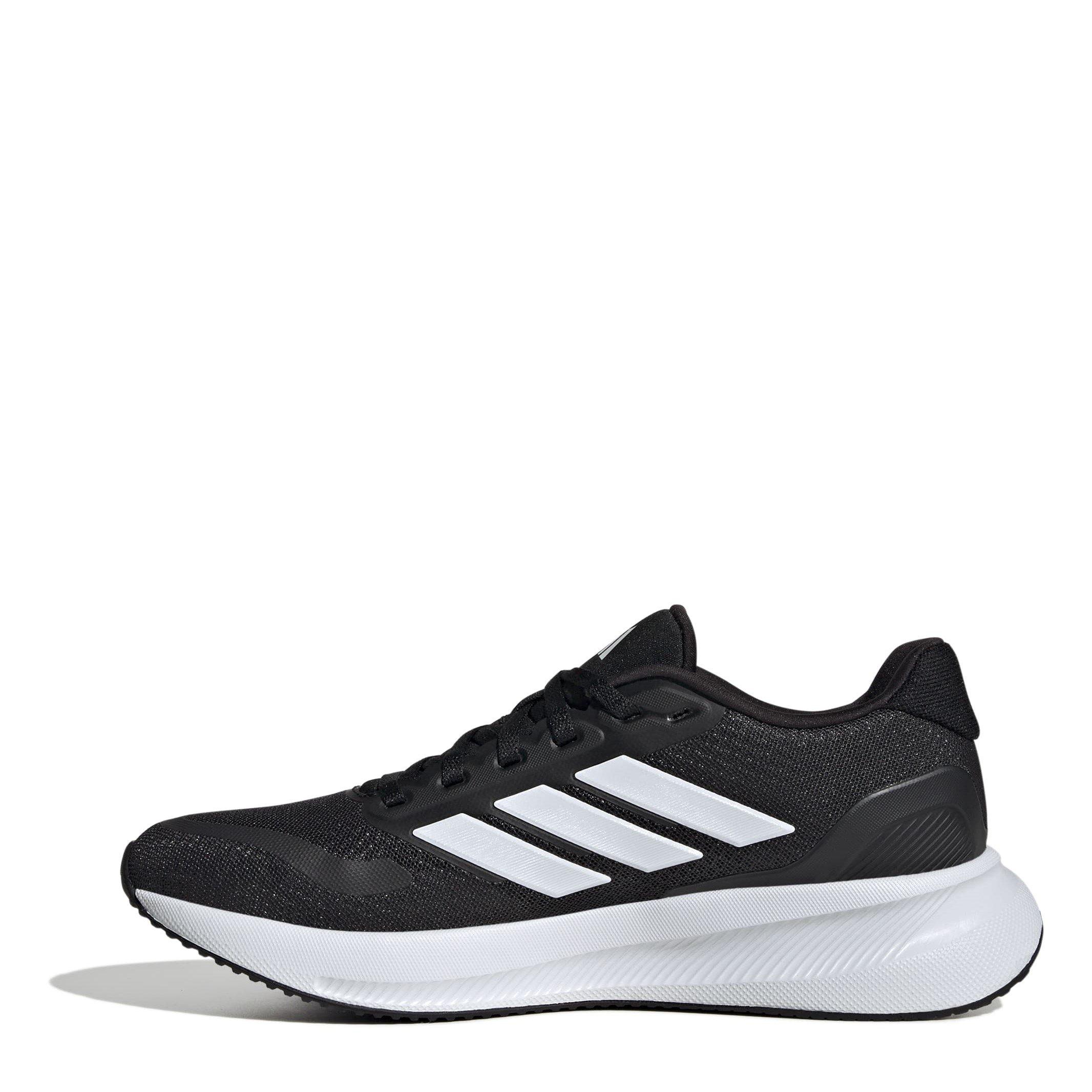 CBlack/Wht/Blk - adidas - Runfalcon 5 Womens Running Shoes - 2