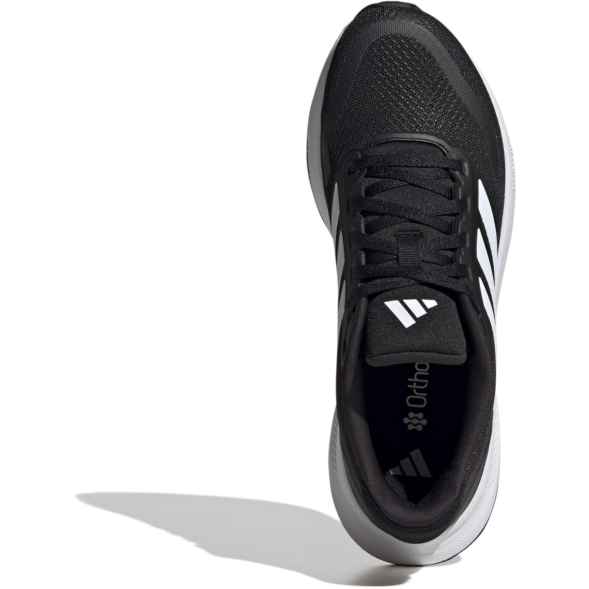 CBlack/Wht/Blk - adidas - Runfalcon 5 Womens Running Shoes - 5