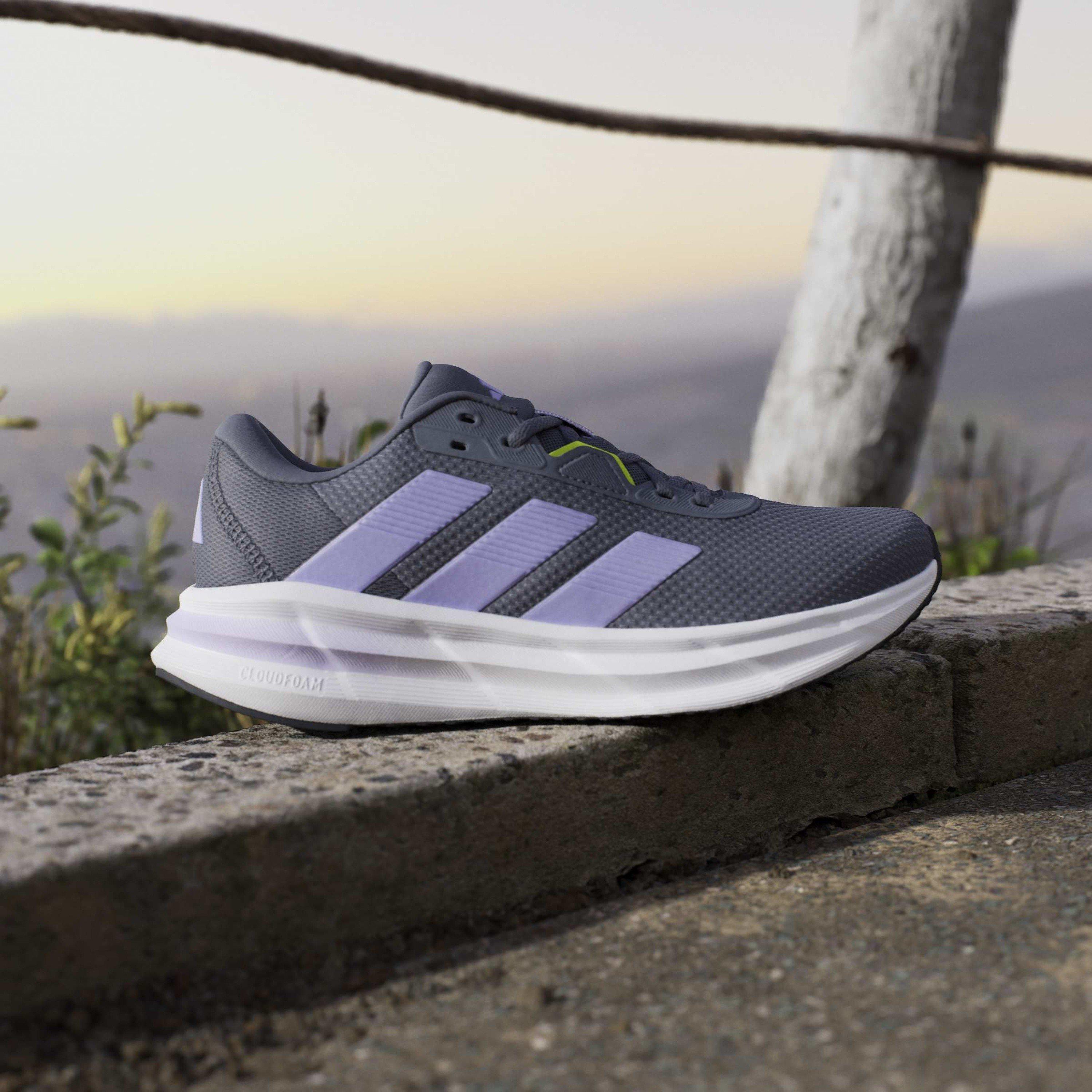 Onix/Purple - adidas - Galaxy 7 Womens Running Shoes - 10