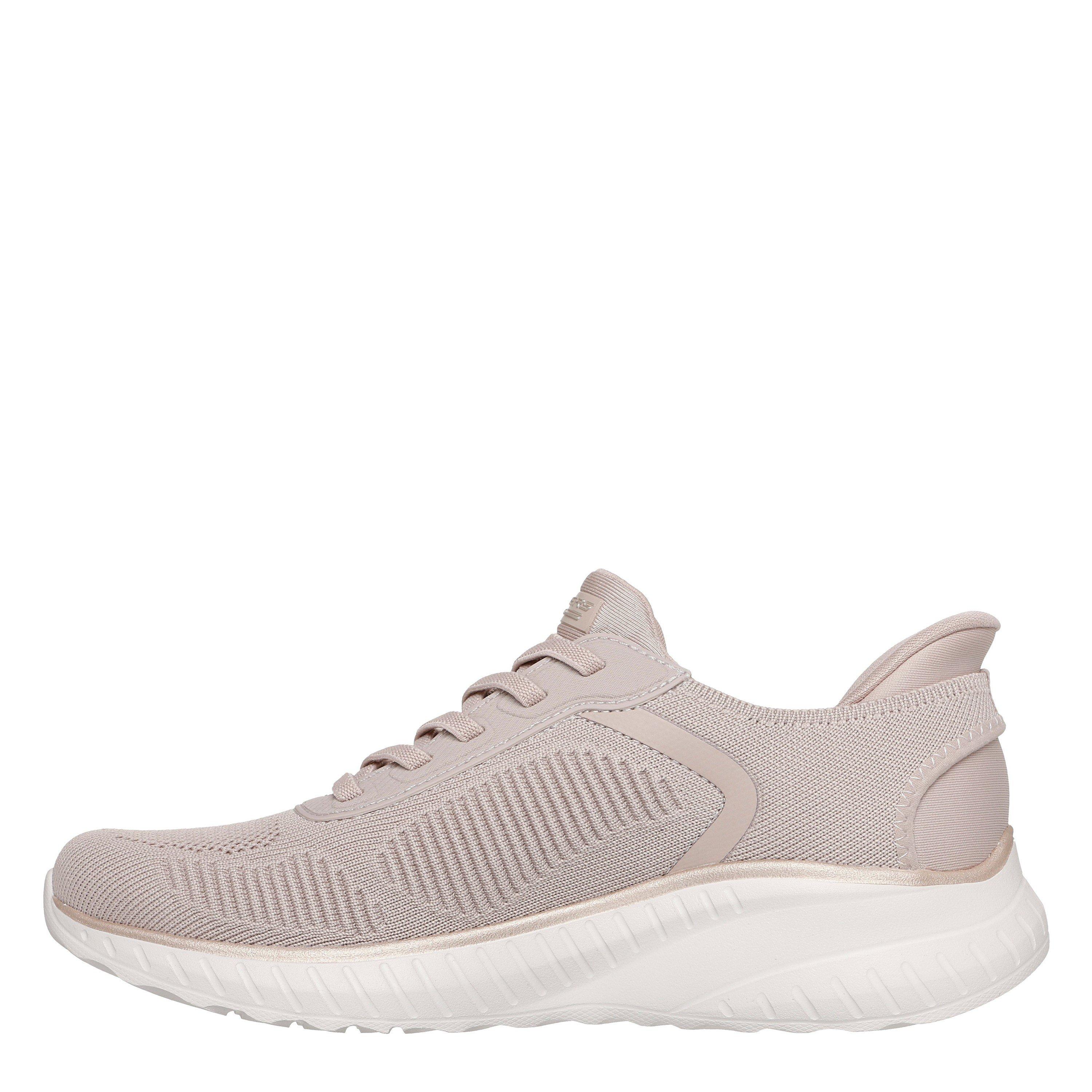 NAT/GOLD - Skechers - Slip-Ins: BOBS Sport Squad Chaos Womens Shoes - 2