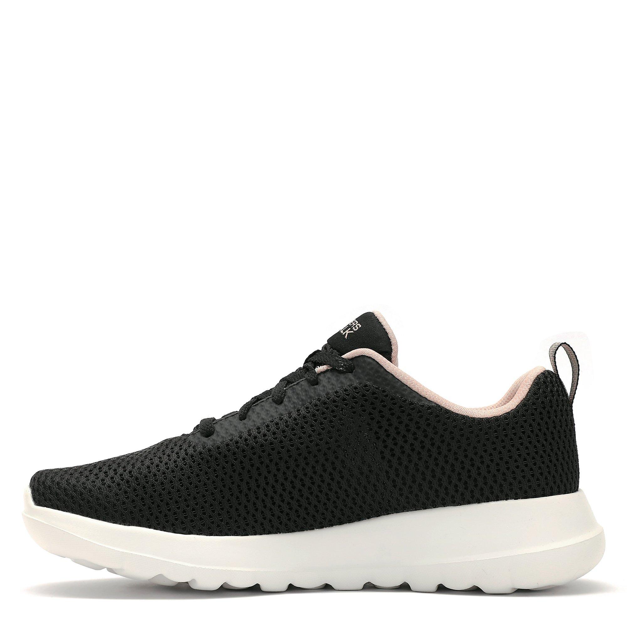 BLACK/LTPNK - Skechers - Go Walk Joy Trainers Womens - 2