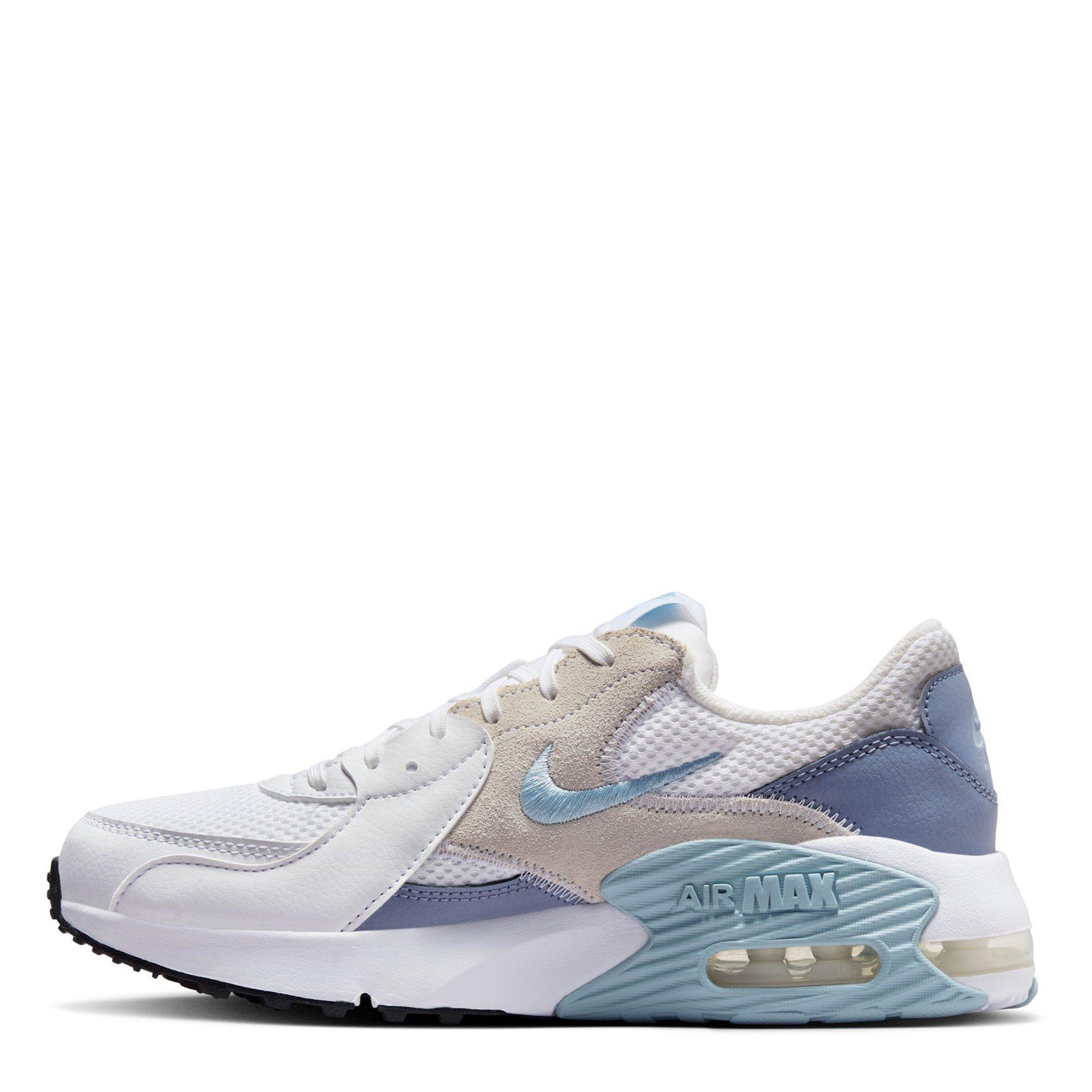 Wht/Blue-Black - Nike - Air Max Excee Womens Shoes - 2
