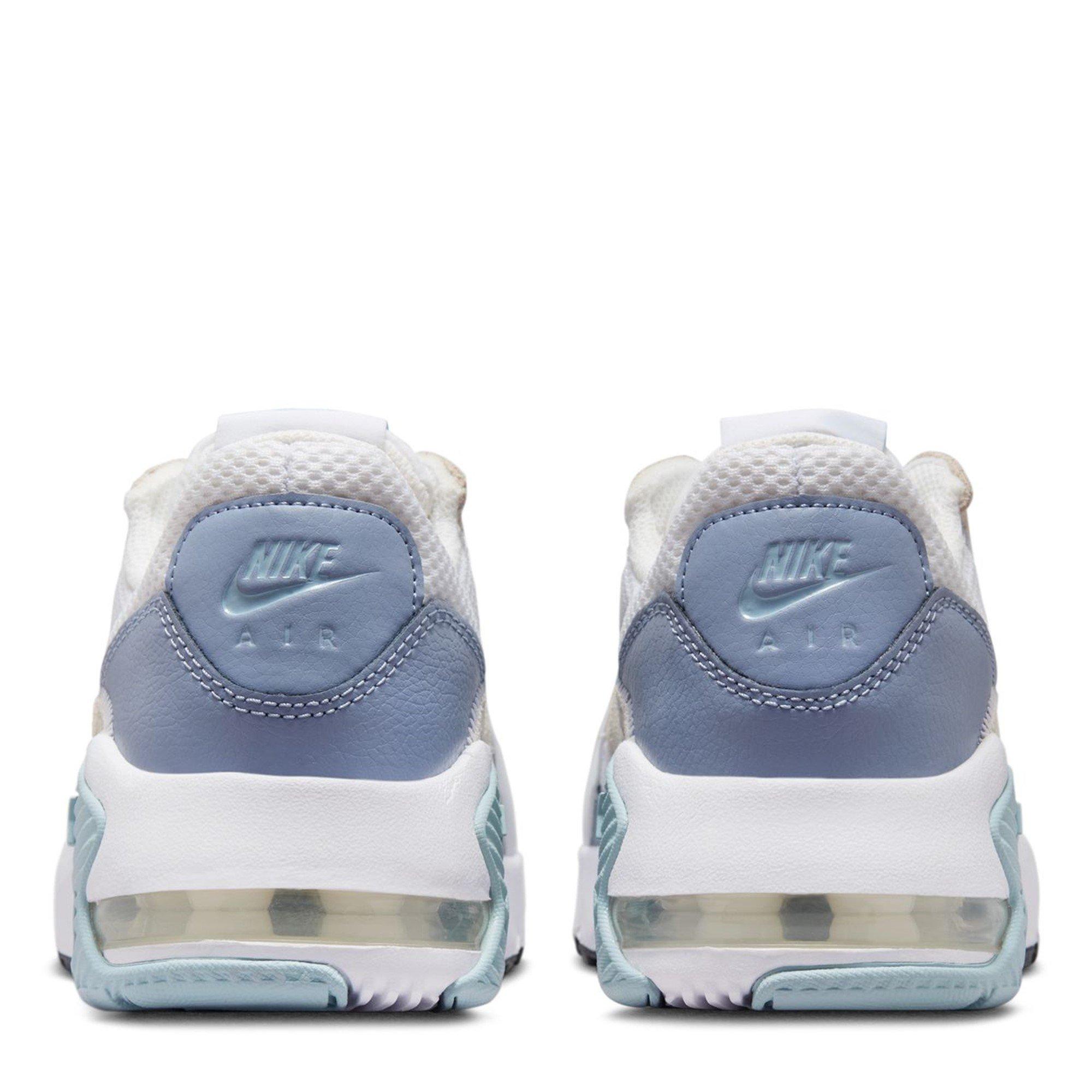 Wht/Blue-Black - Nike - Air Max Excee Womens Shoes - 4