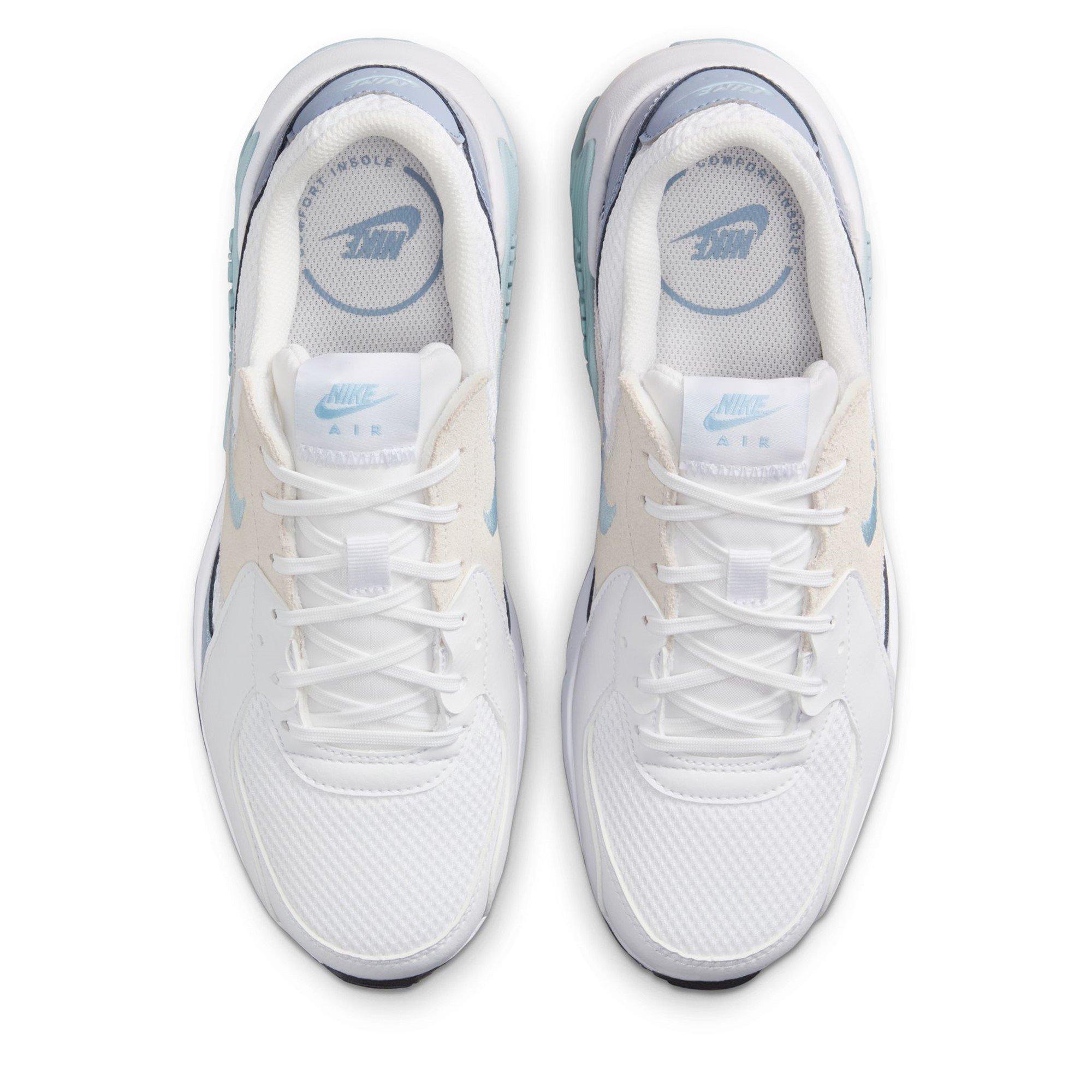 Wht/Blue-Black - Nike - Air Max Excee Womens Shoes - 5