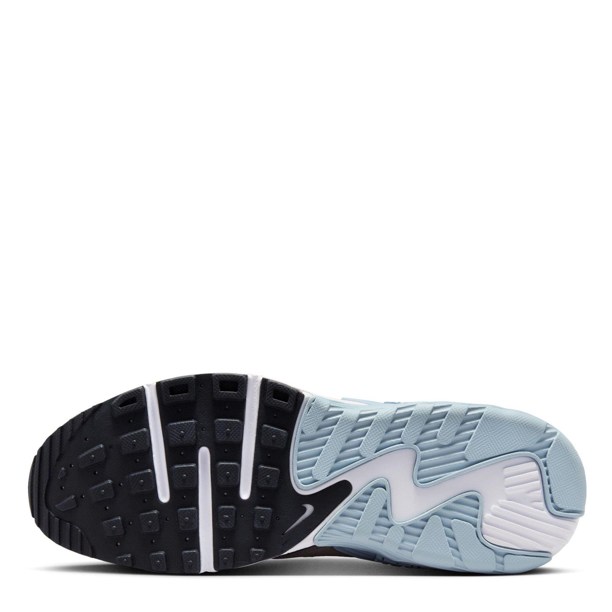 Wht/Blue-Black - Nike - Air Max Excee Womens Shoes - 6