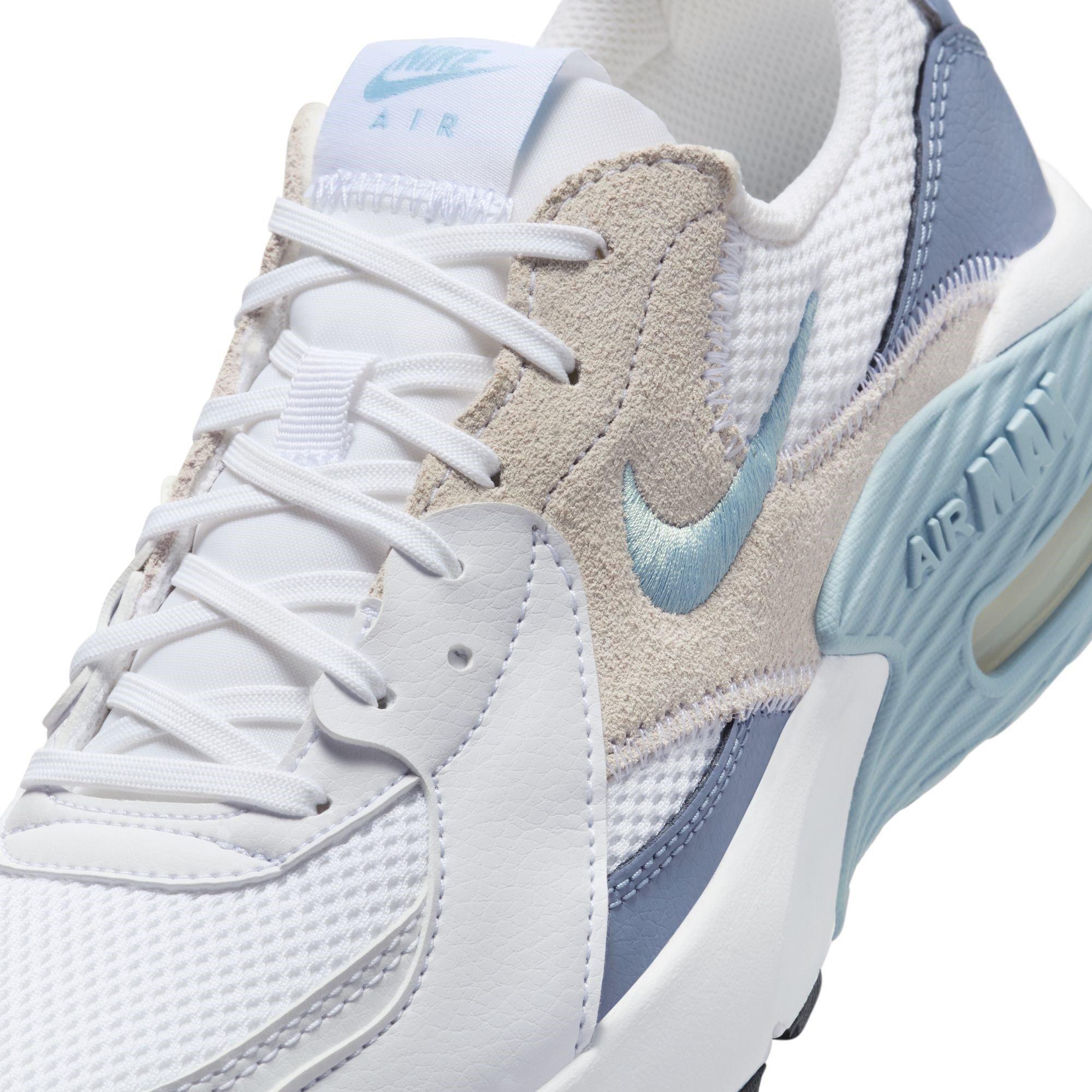 Wht/Blue-Black - Nike - Air Max Excee Womens Shoes - 7